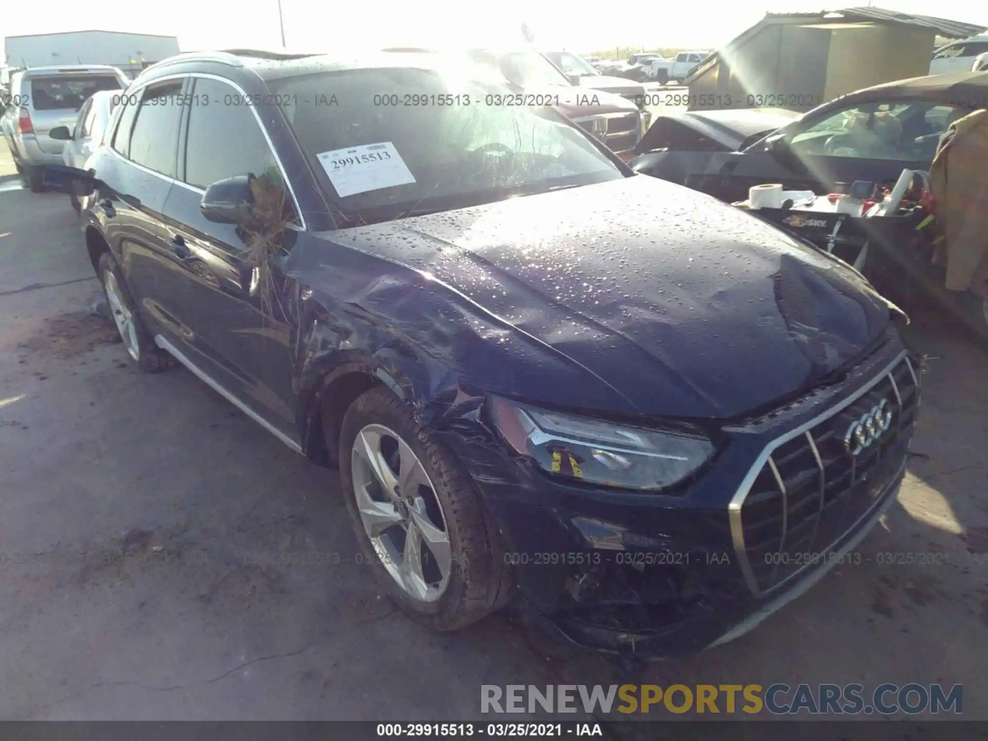 1 Photograph of a damaged car WA1BAAFY5M2042550 AUDI Q5 2021