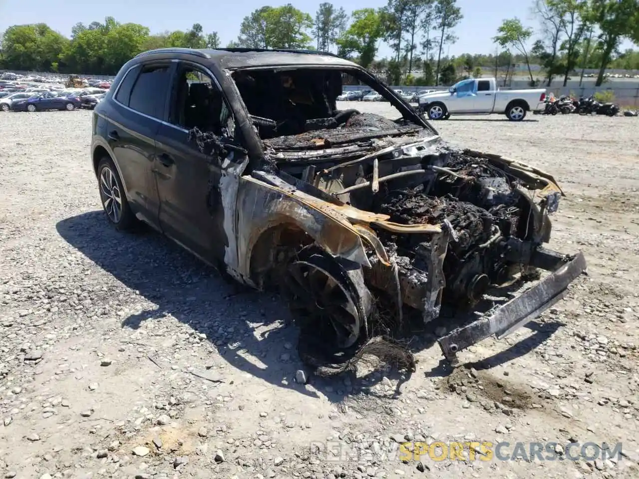 1 Photograph of a damaged car WA1BAAFY5M2050759 AUDI Q5 2021