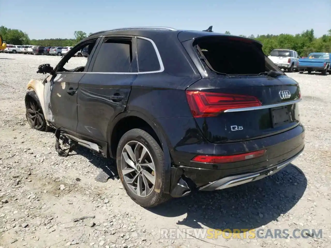 3 Фотография поврежденного автомобиля WA1BAAFY5M2050759 AUDI Q5 2021