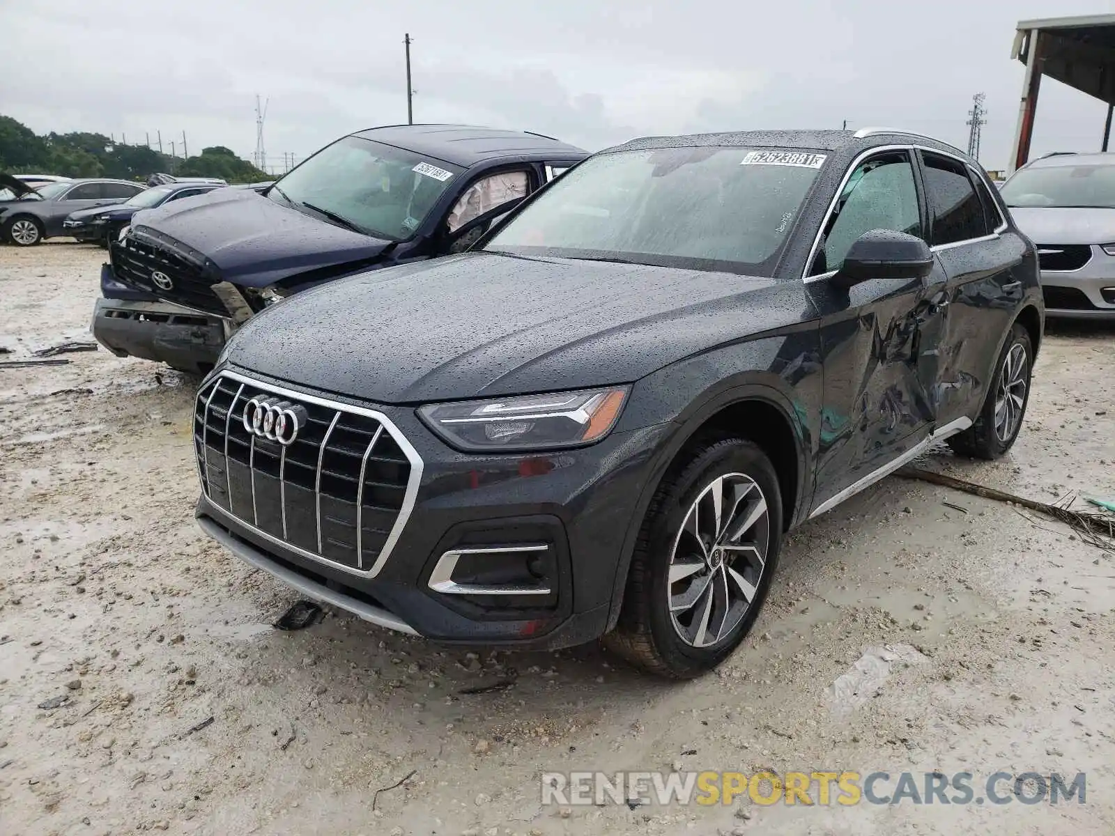 2 Photograph of a damaged car WA1BAAFY5M2051202 AUDI Q5 2021