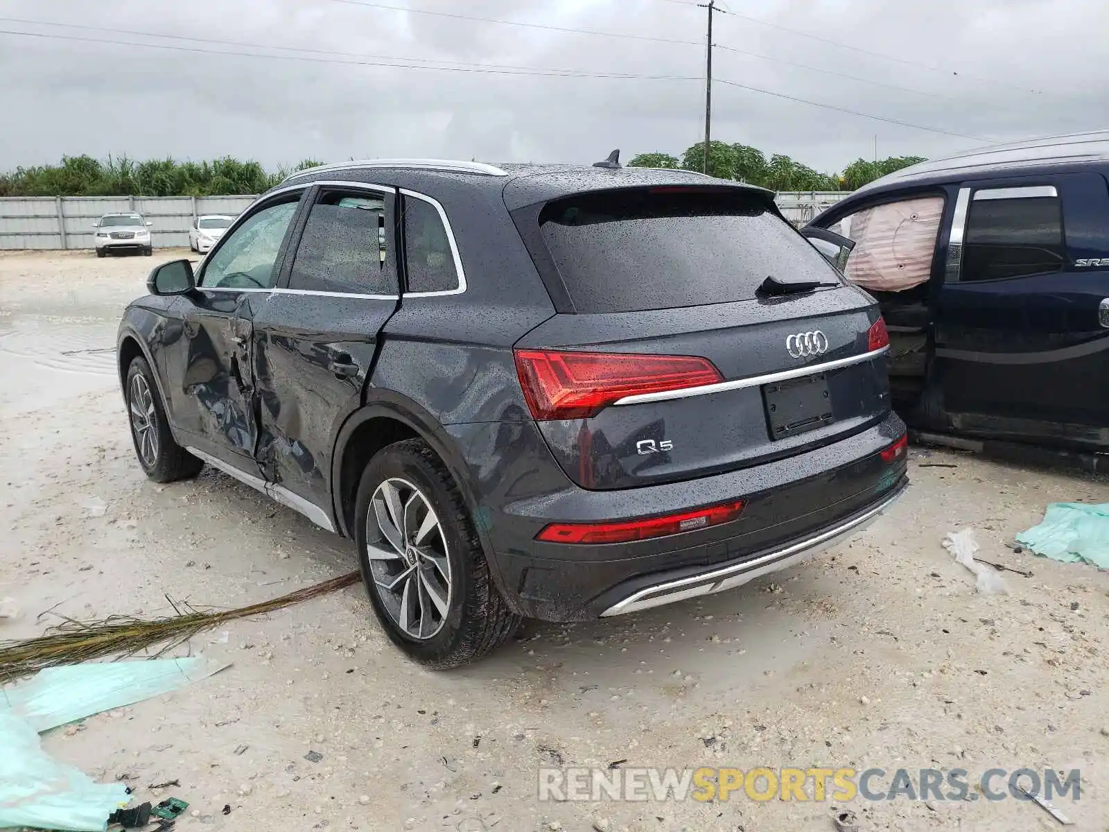 3 Фотография поврежденного автомобиля WA1BAAFY5M2051202 AUDI Q5 2021