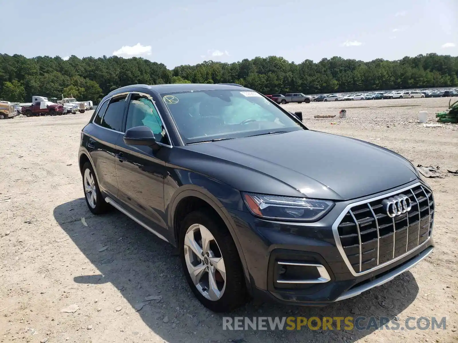 1 Photograph of a damaged car WA1BAAFY5M2060207 AUDI Q5 2021