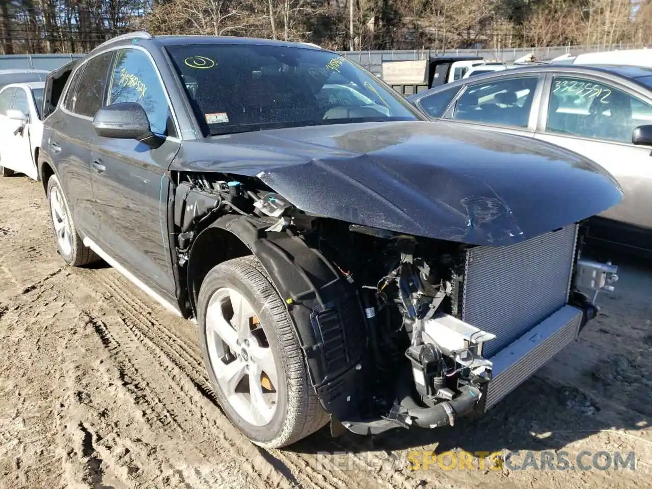 1 Photograph of a damaged car WA1BAAFY5M2062815 AUDI Q5 2021