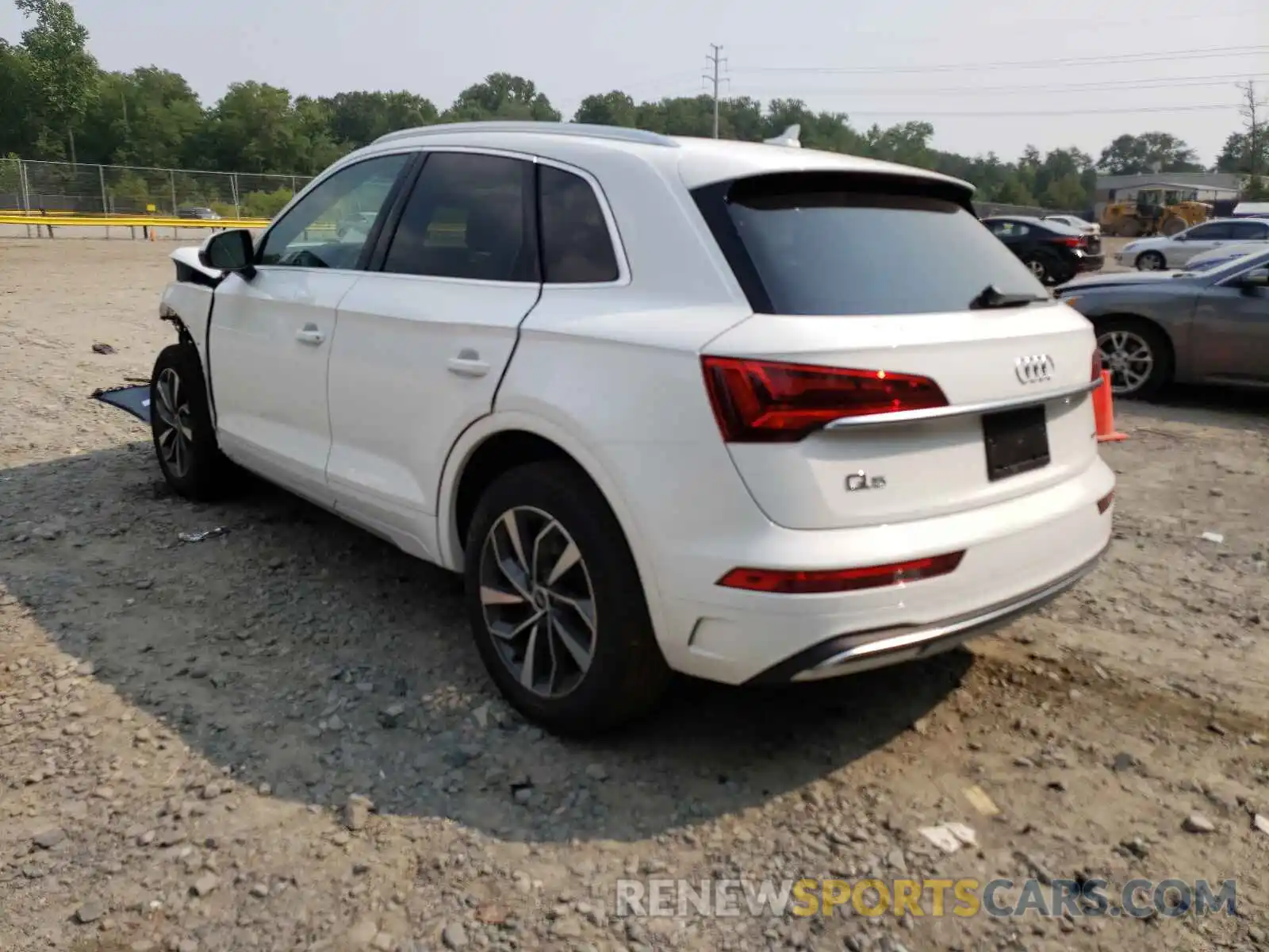 3 Фотография поврежденного автомобиля WA1BAAFY5M2069229 AUDI Q5 2021