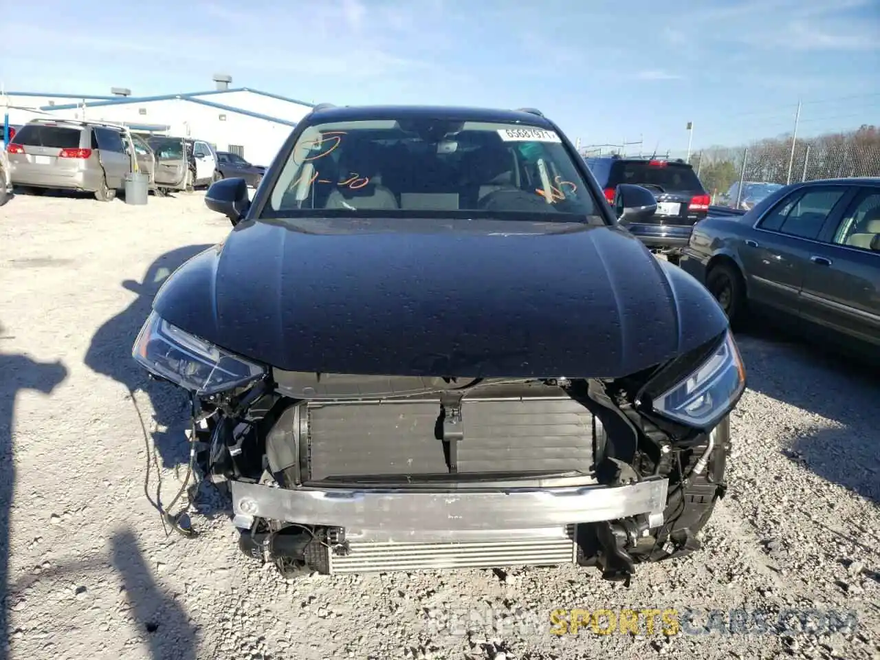 9 Photograph of a damaged car WA1BAAFY5M2085124 AUDI Q5 2021