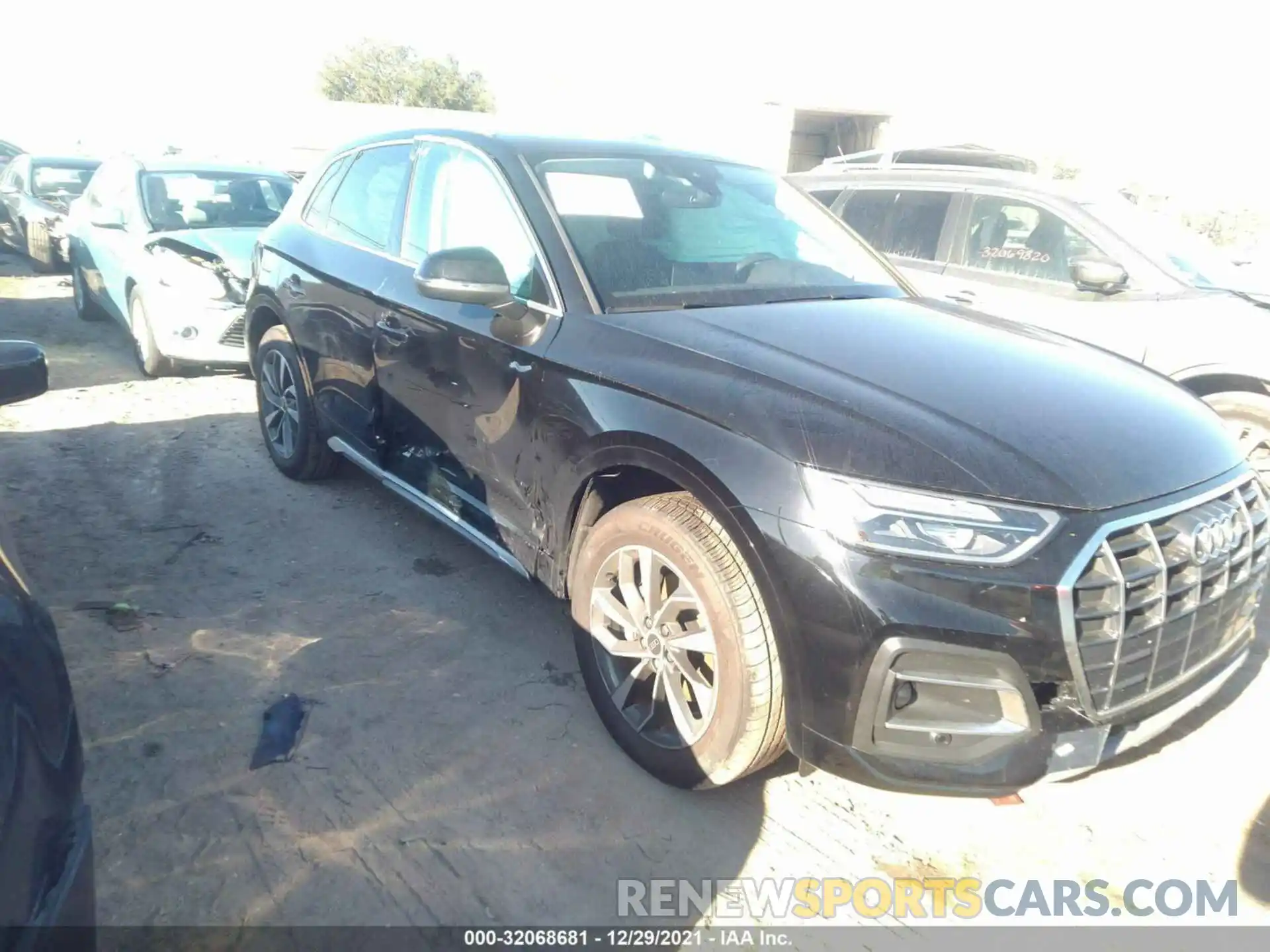 6 Фотография поврежденного автомобиля WA1BAAFY5M2097936 AUDI Q5 2021