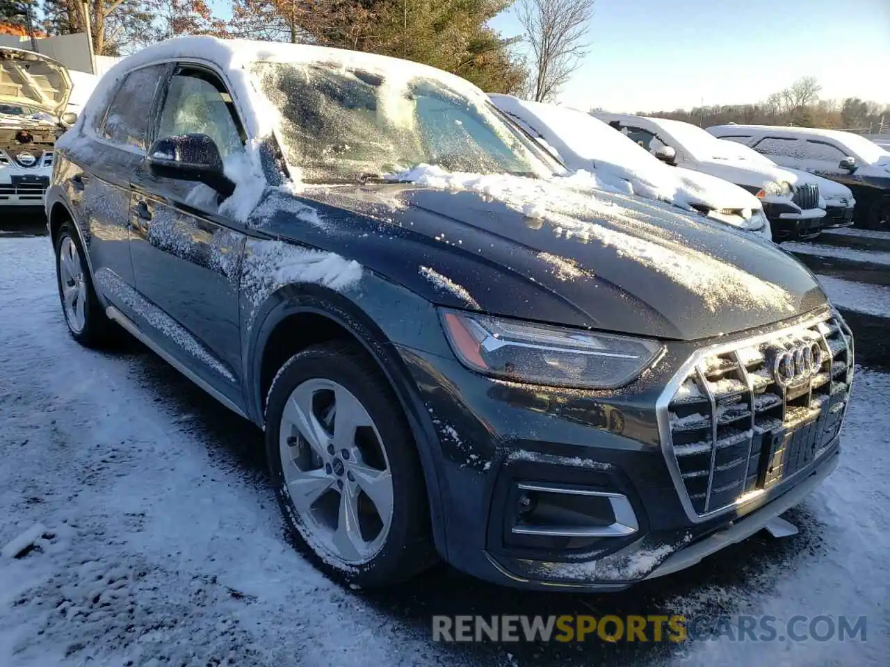 1 Photograph of a damaged car WA1BAAFY5M2118428 AUDI Q5 2021