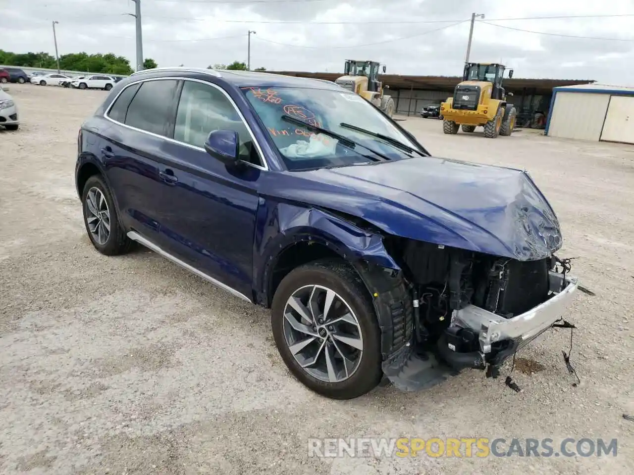 1 Photograph of a damaged car WA1BAAFY6M2003160 AUDI Q5 2021