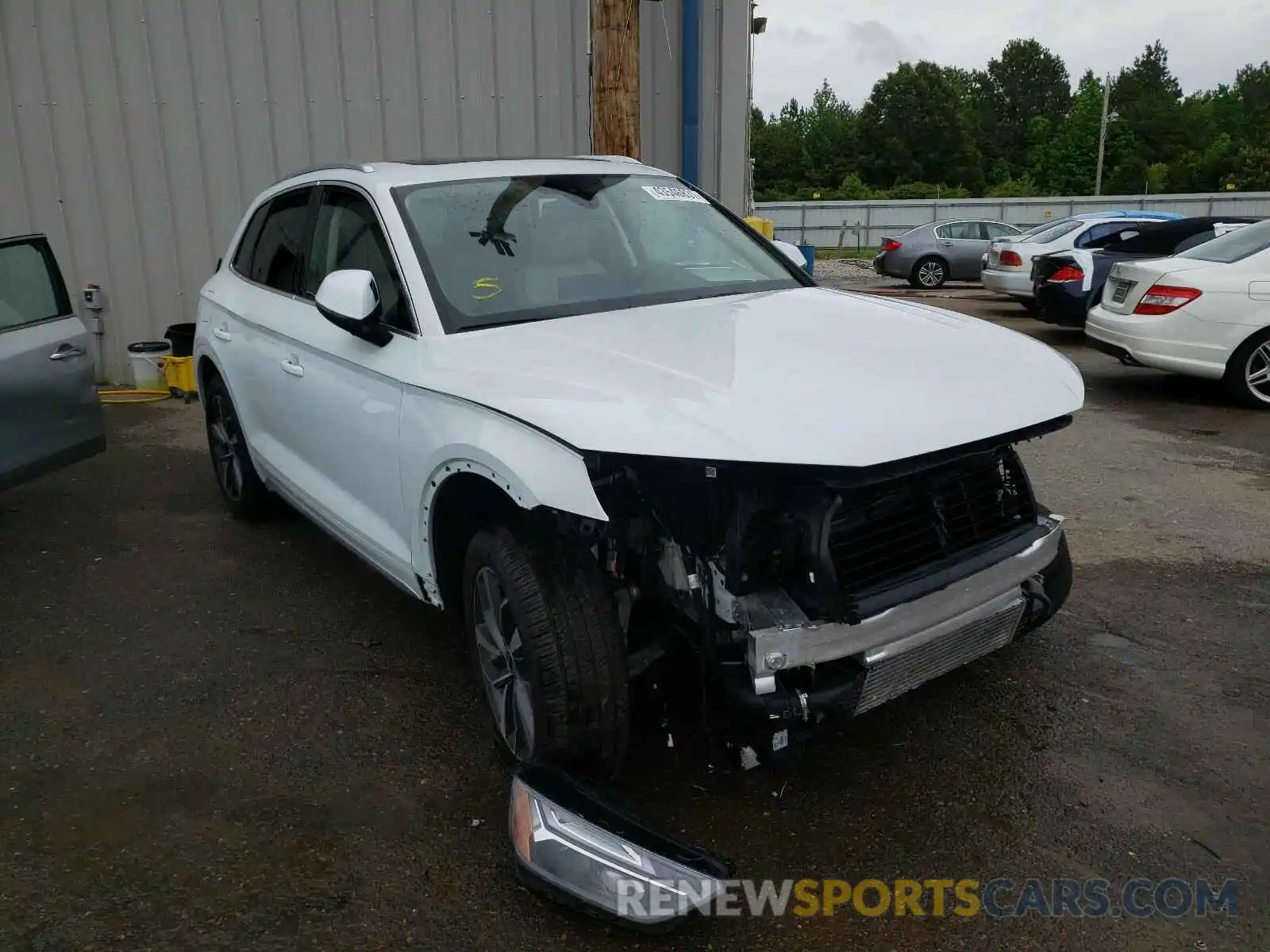 1 Photograph of a damaged car WA1BAAFY6M2008357 AUDI Q5 2021