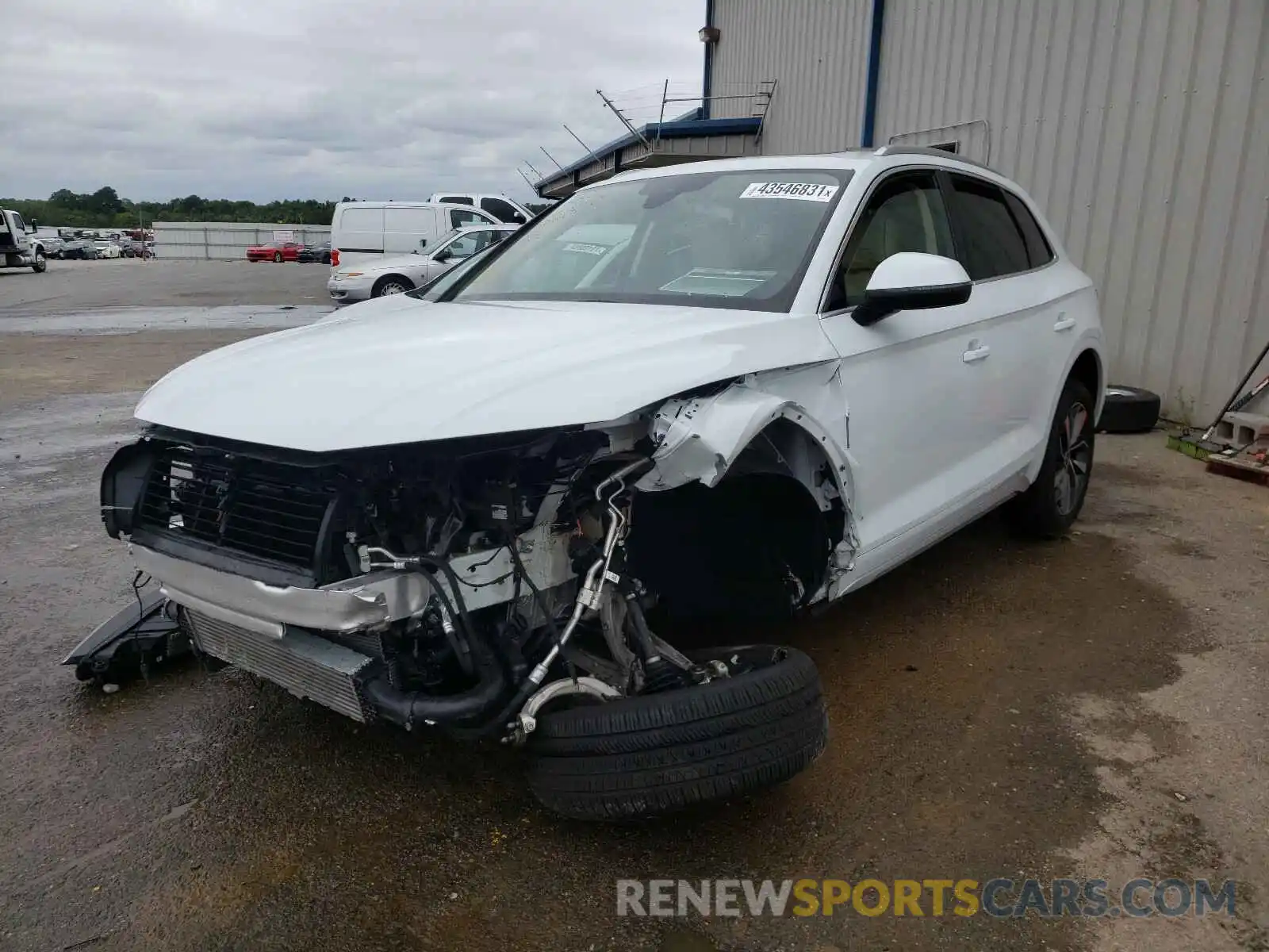 2 Photograph of a damaged car WA1BAAFY6M2008357 AUDI Q5 2021