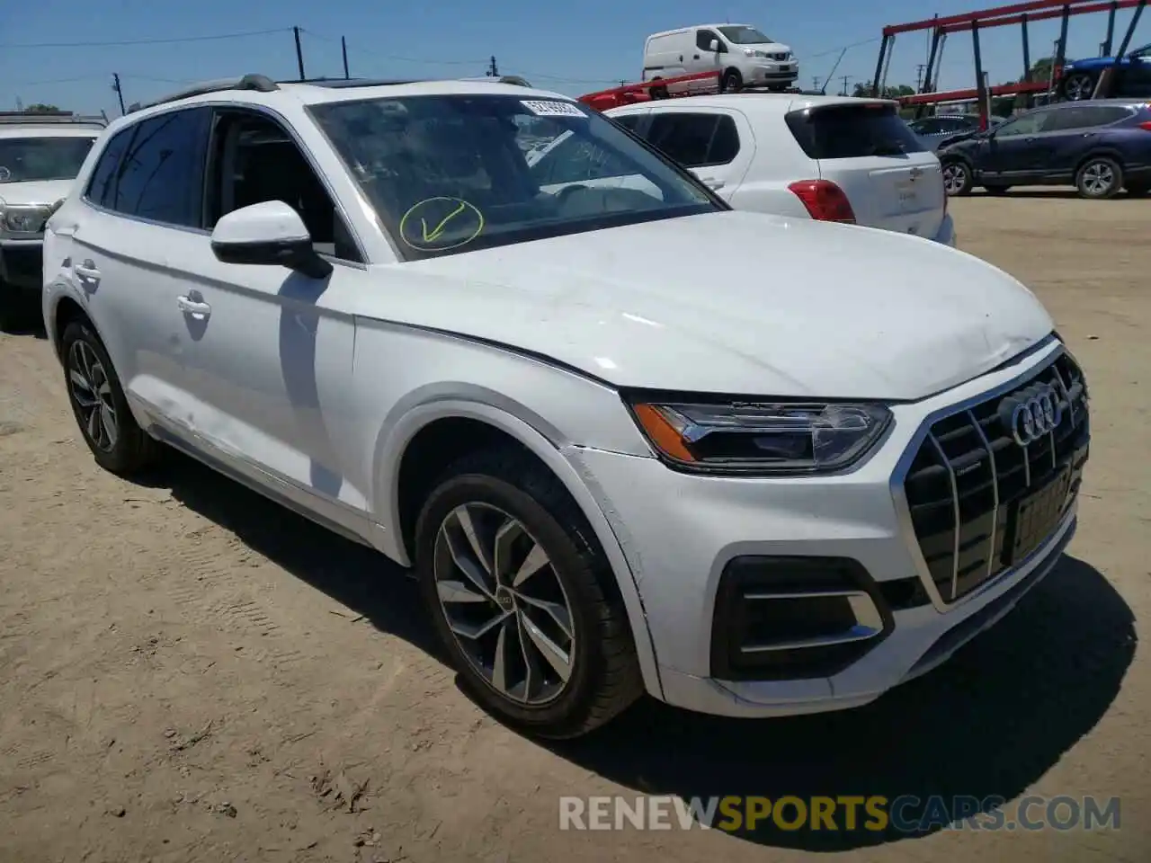 1 Photograph of a damaged car WA1BAAFY6M2016779 AUDI Q5 2021