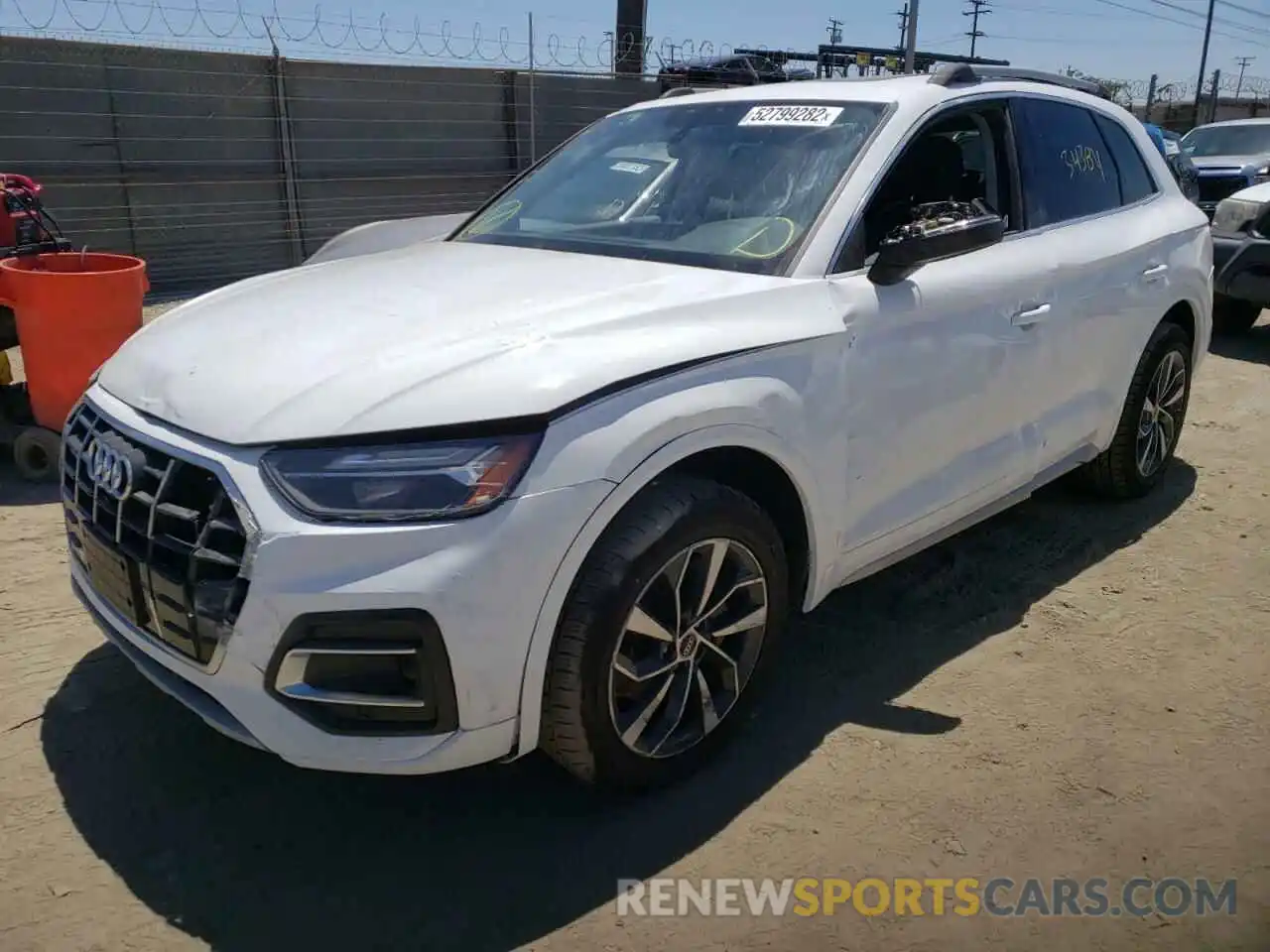 2 Photograph of a damaged car WA1BAAFY6M2016779 AUDI Q5 2021