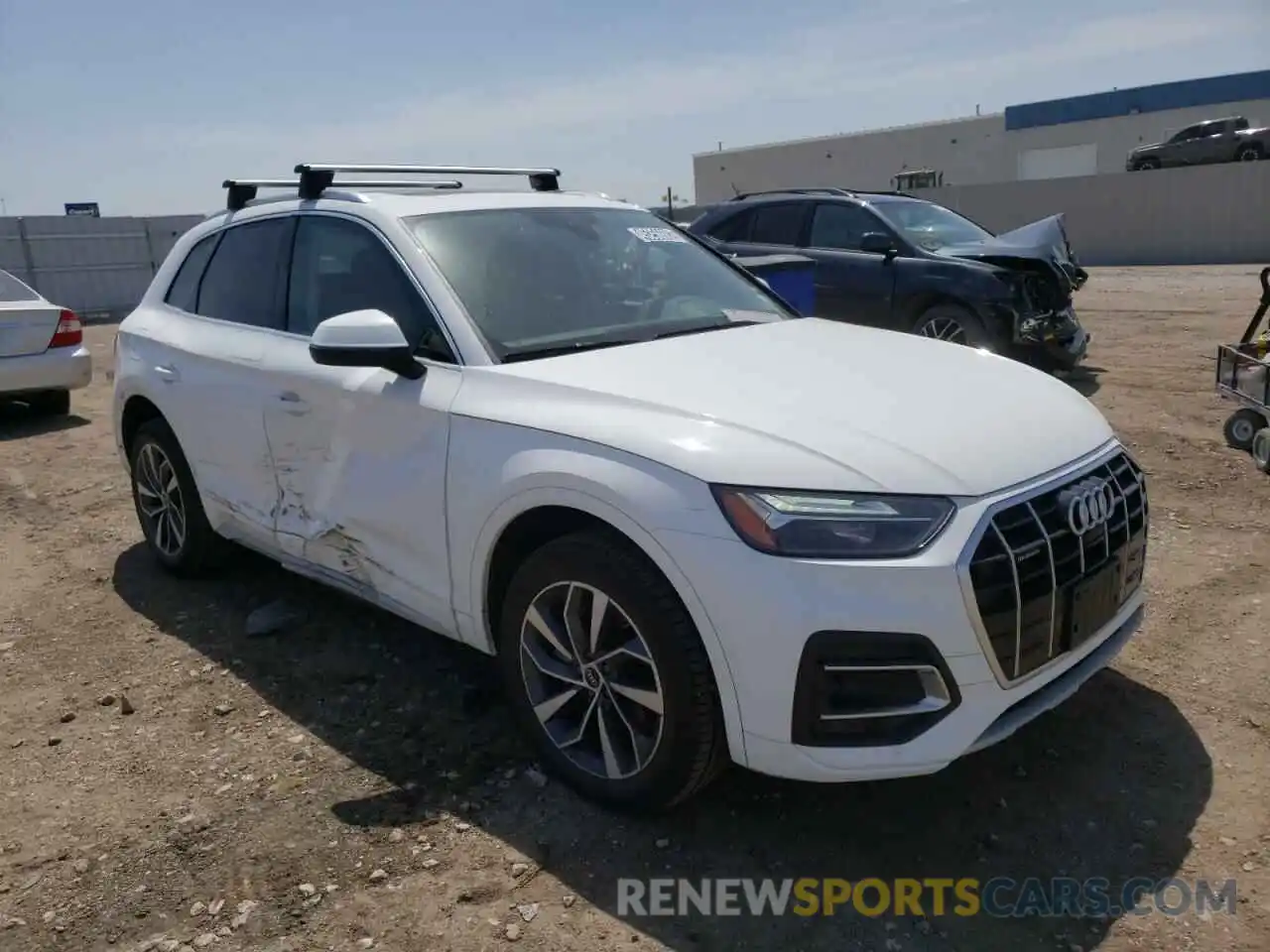 1 Фотография поврежденного автомобиля WA1BAAFY6M2022310 AUDI Q5 2021