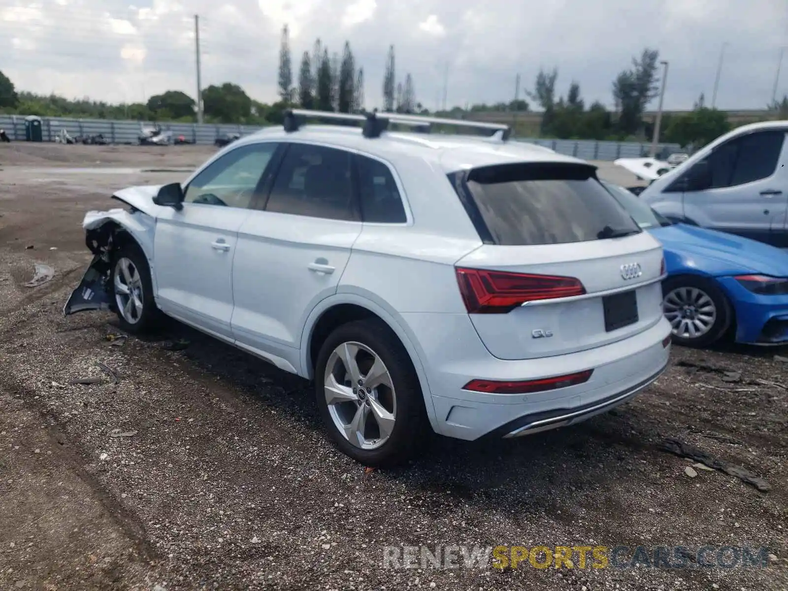 3 Фотография поврежденного автомобиля WA1BAAFY6M2023280 AUDI Q5 2021