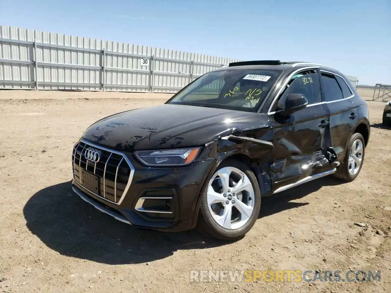 2 Photograph of a damaged car WA1BAAFY6M2027345 AUDI Q5 2021