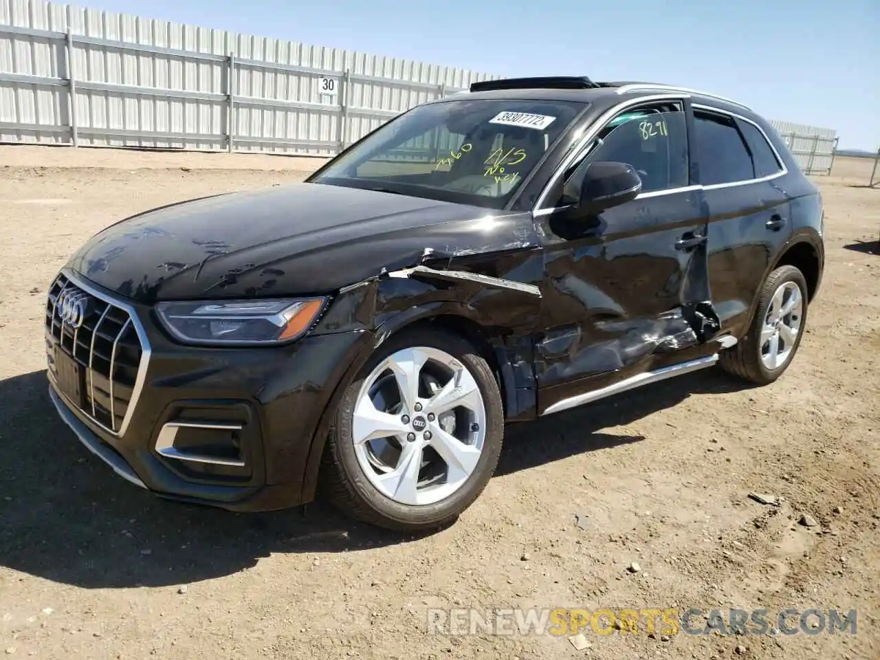 9 Photograph of a damaged car WA1BAAFY6M2027345 AUDI Q5 2021