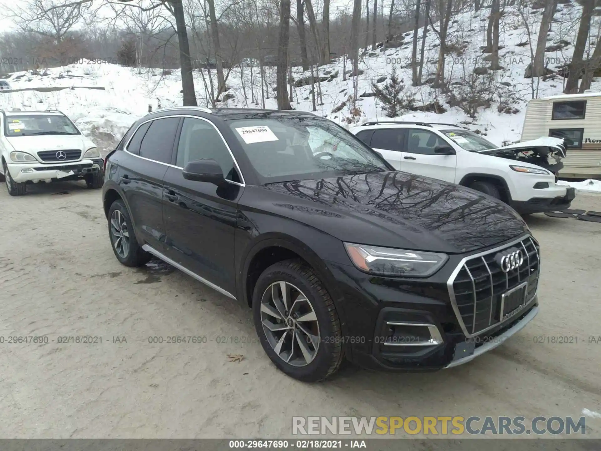 1 Photograph of a damaged car WA1BAAFY6M2035025 AUDI Q5 2021