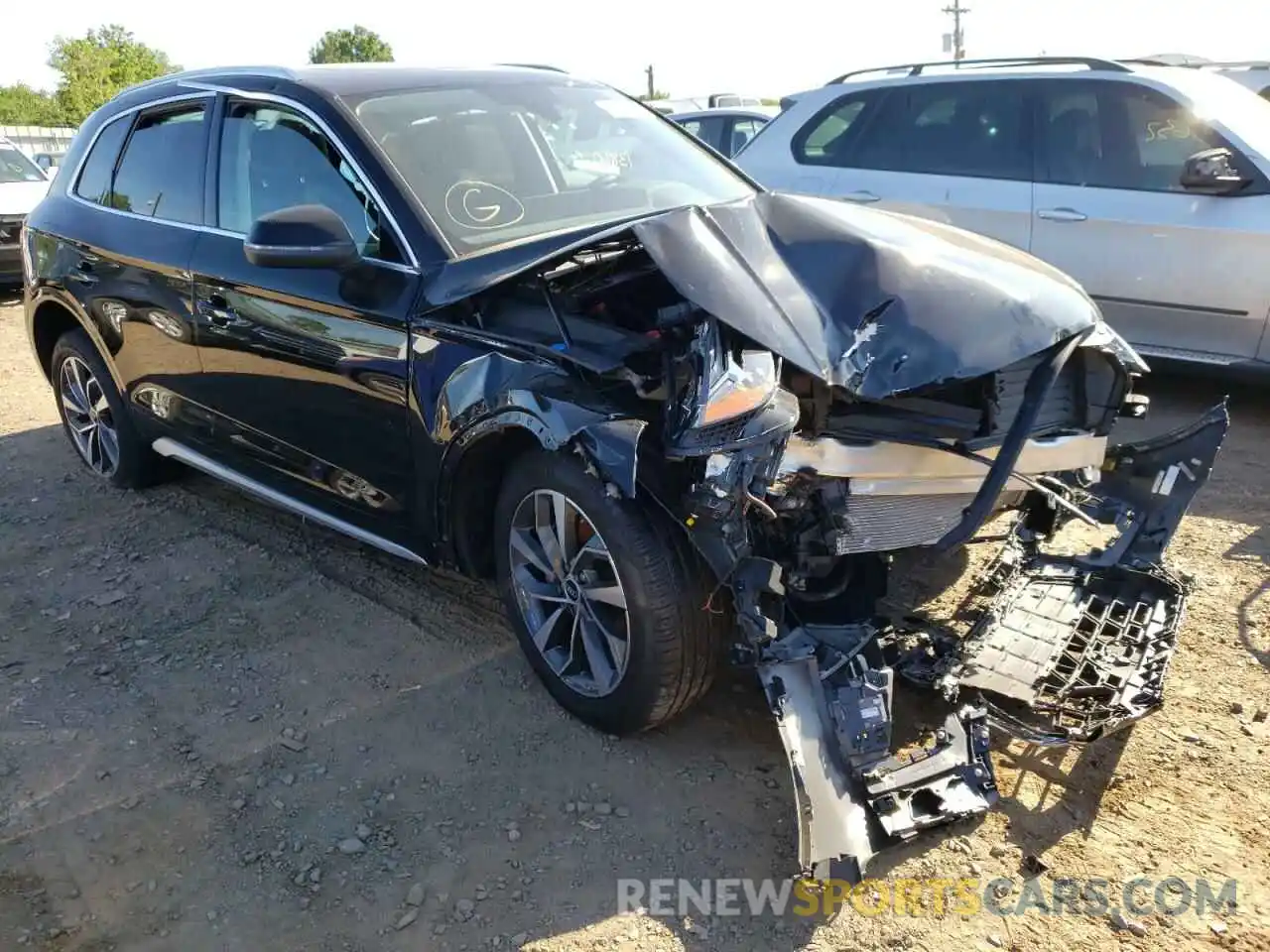 1 Photograph of a damaged car WA1BAAFY6M2038619 AUDI Q5 2021