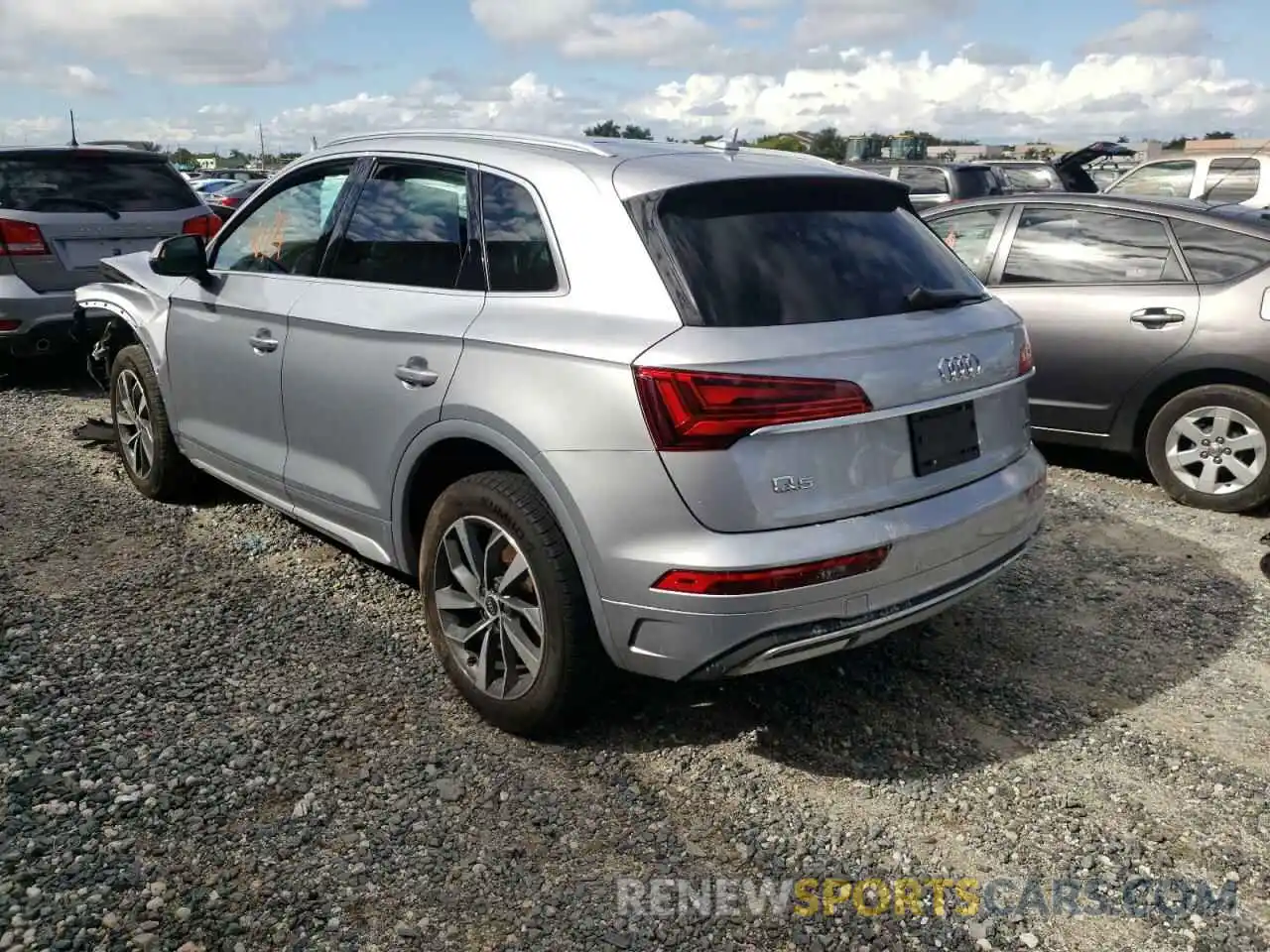 3 Фотография поврежденного автомобиля WA1BAAFY6M2051922 AUDI Q5 2021