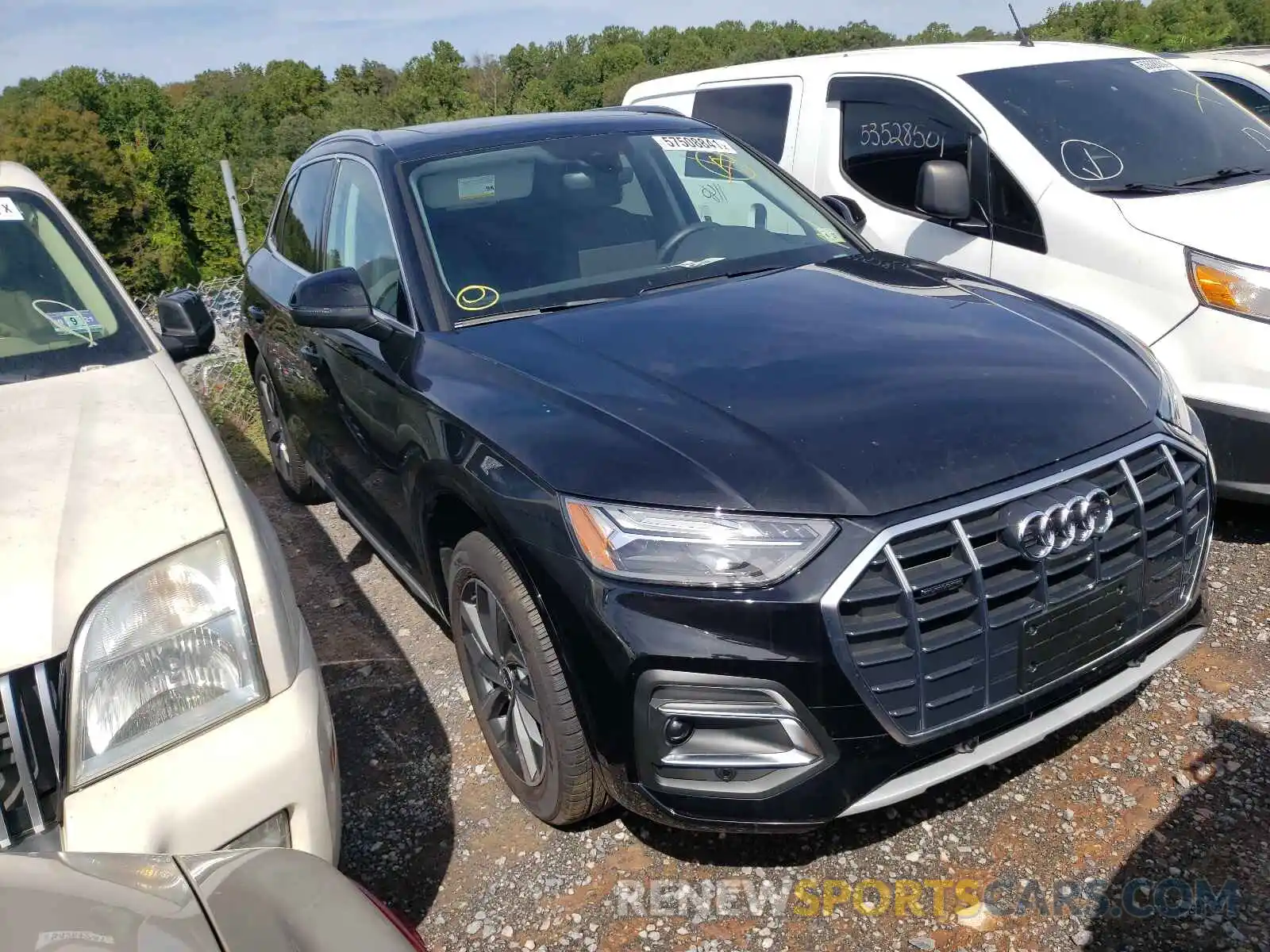 1 Фотография поврежденного автомобиля WA1BAAFY6M2064539 AUDI Q5 2021