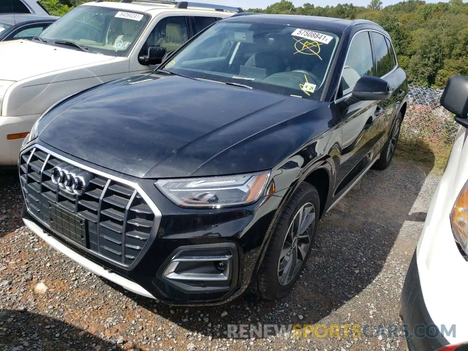 2 Фотография поврежденного автомобиля WA1BAAFY6M2064539 AUDI Q5 2021