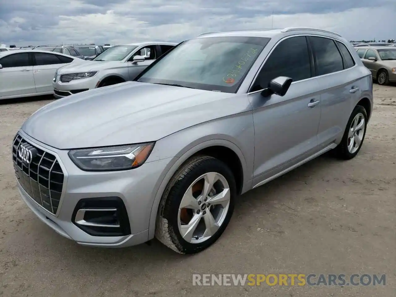 2 Photograph of a damaged car WA1BAAFY6M2090879 AUDI Q5 2021