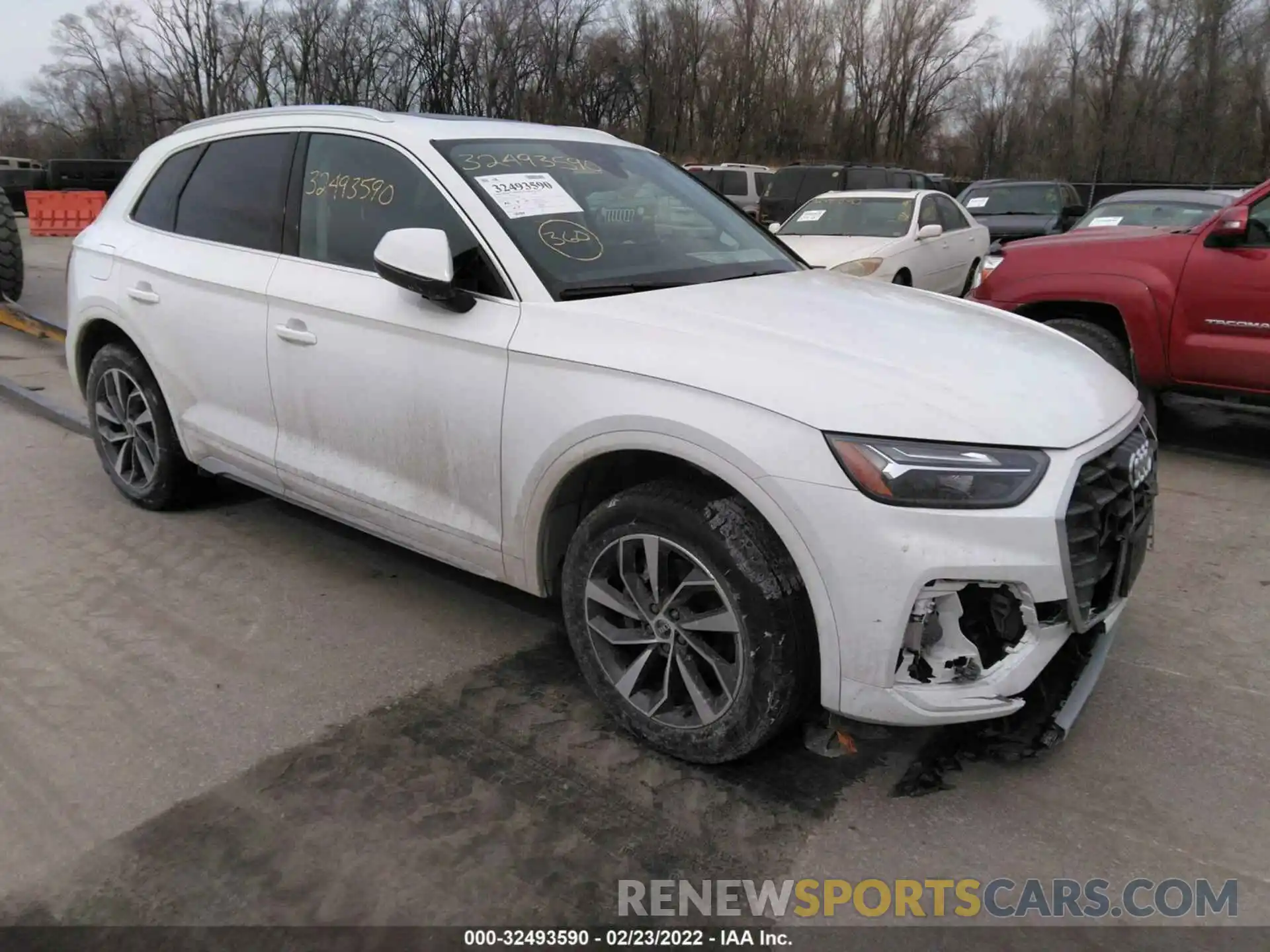 1 Photograph of a damaged car WA1BAAFY6M2106191 AUDI Q5 2021