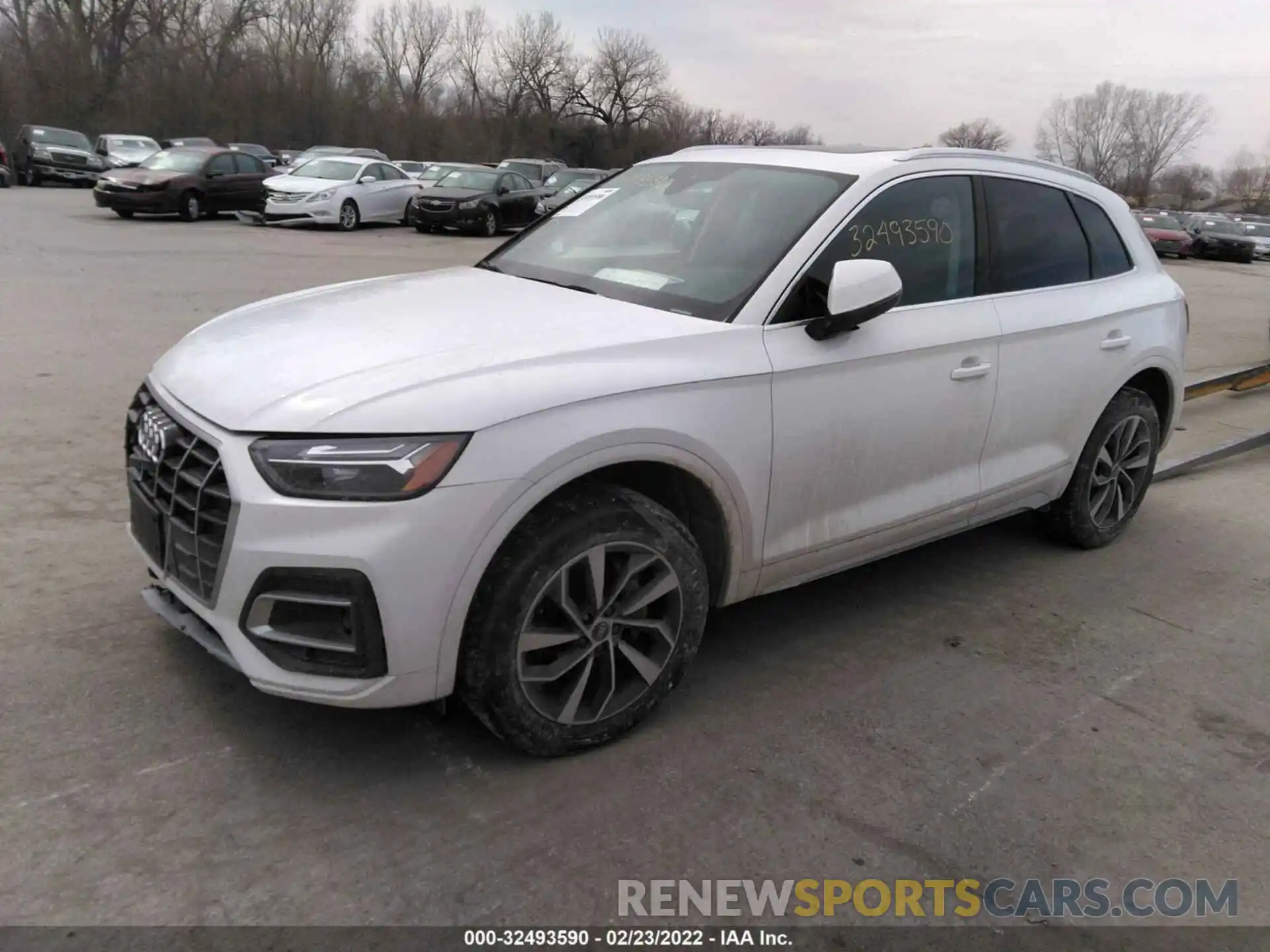 2 Photograph of a damaged car WA1BAAFY6M2106191 AUDI Q5 2021