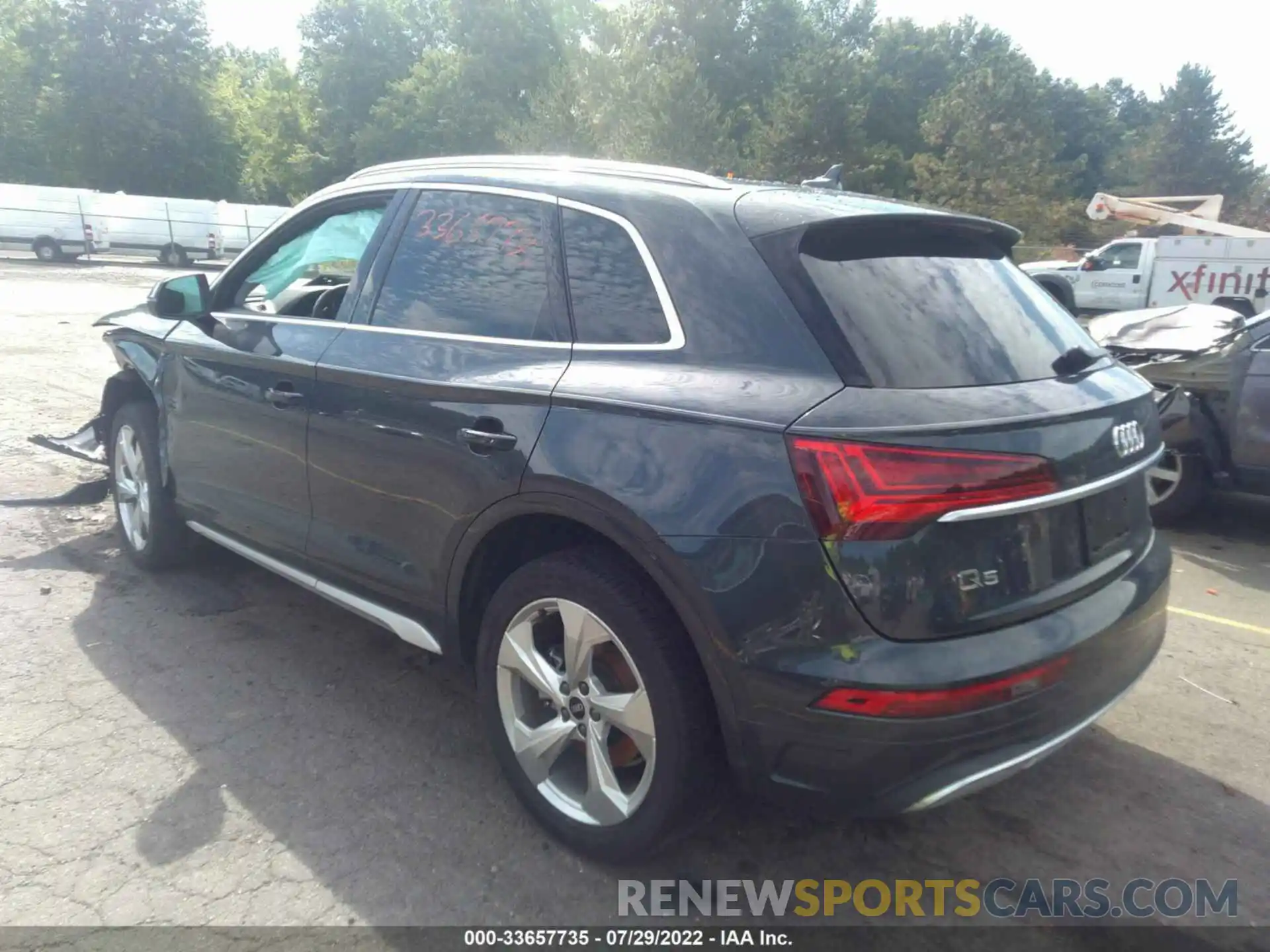 3 Фотография поврежденного автомобиля WA1BAAFY6M2138039 AUDI Q5 2021