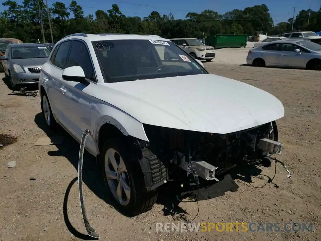 1 Photograph of a damaged car WA1BAAFY7M2007380 AUDI Q5 2021