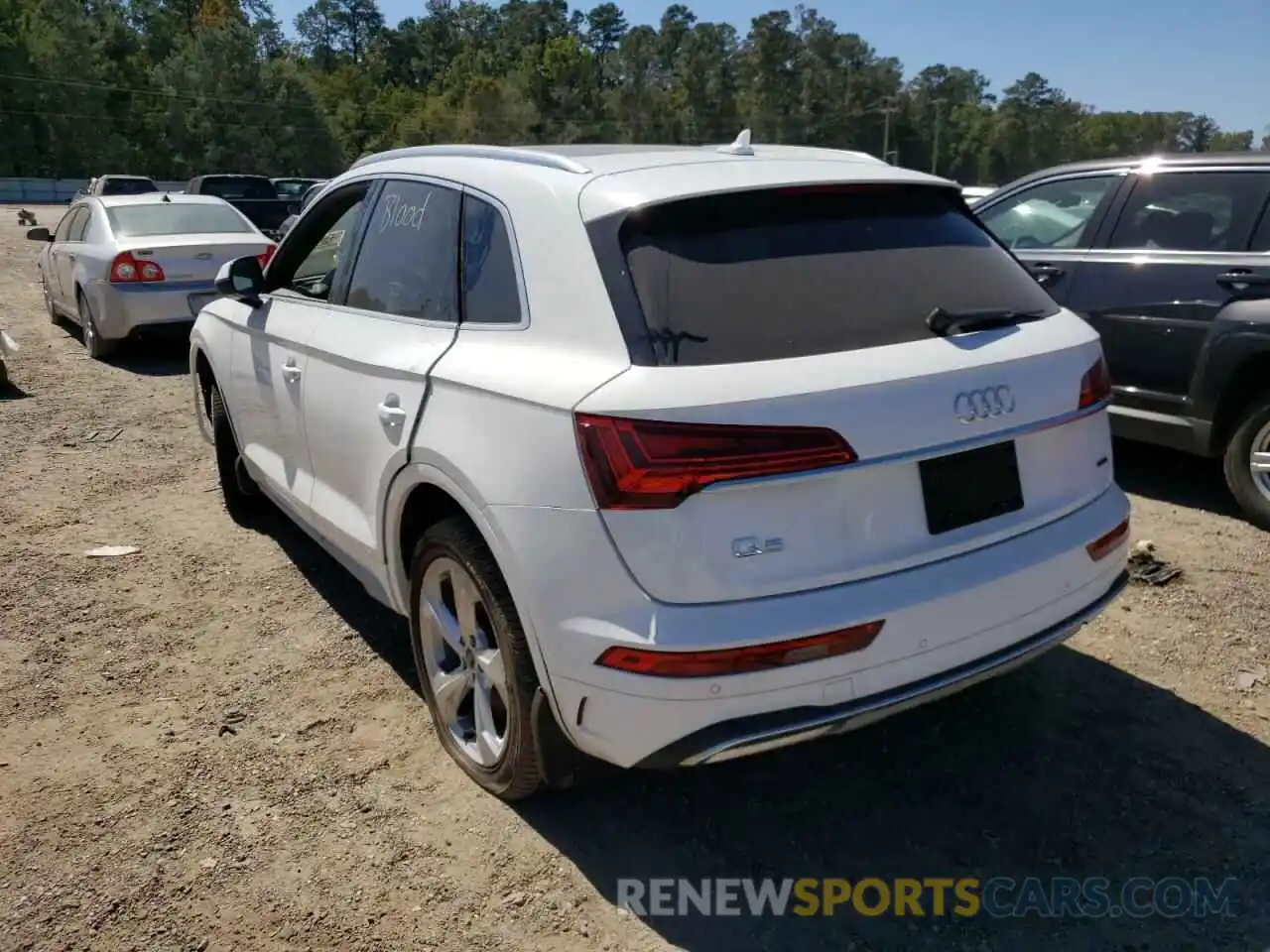 3 Photograph of a damaged car WA1BAAFY7M2007380 AUDI Q5 2021