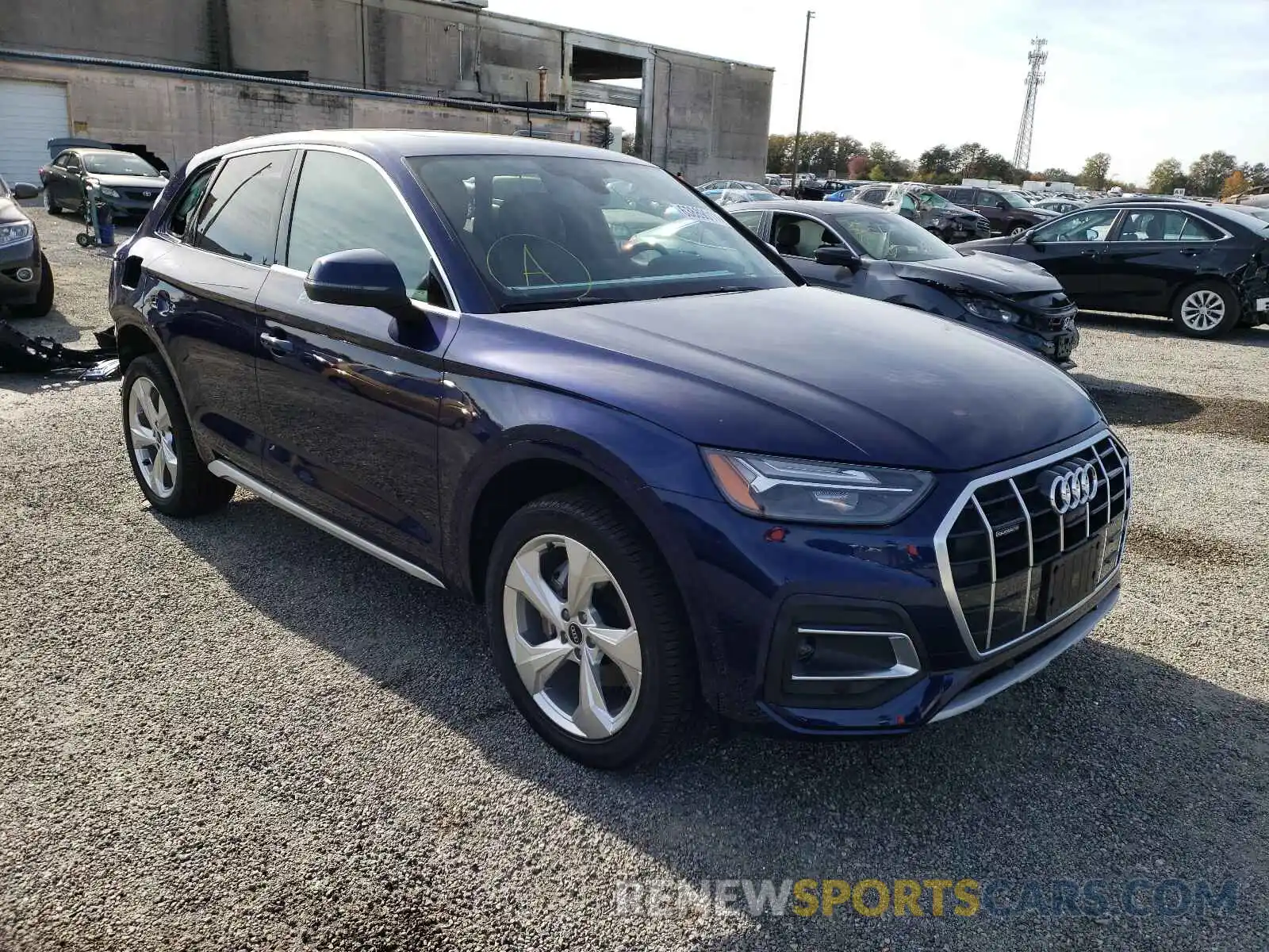 1 Photograph of a damaged car WA1BAAFY7M2082175 AUDI Q5 2021