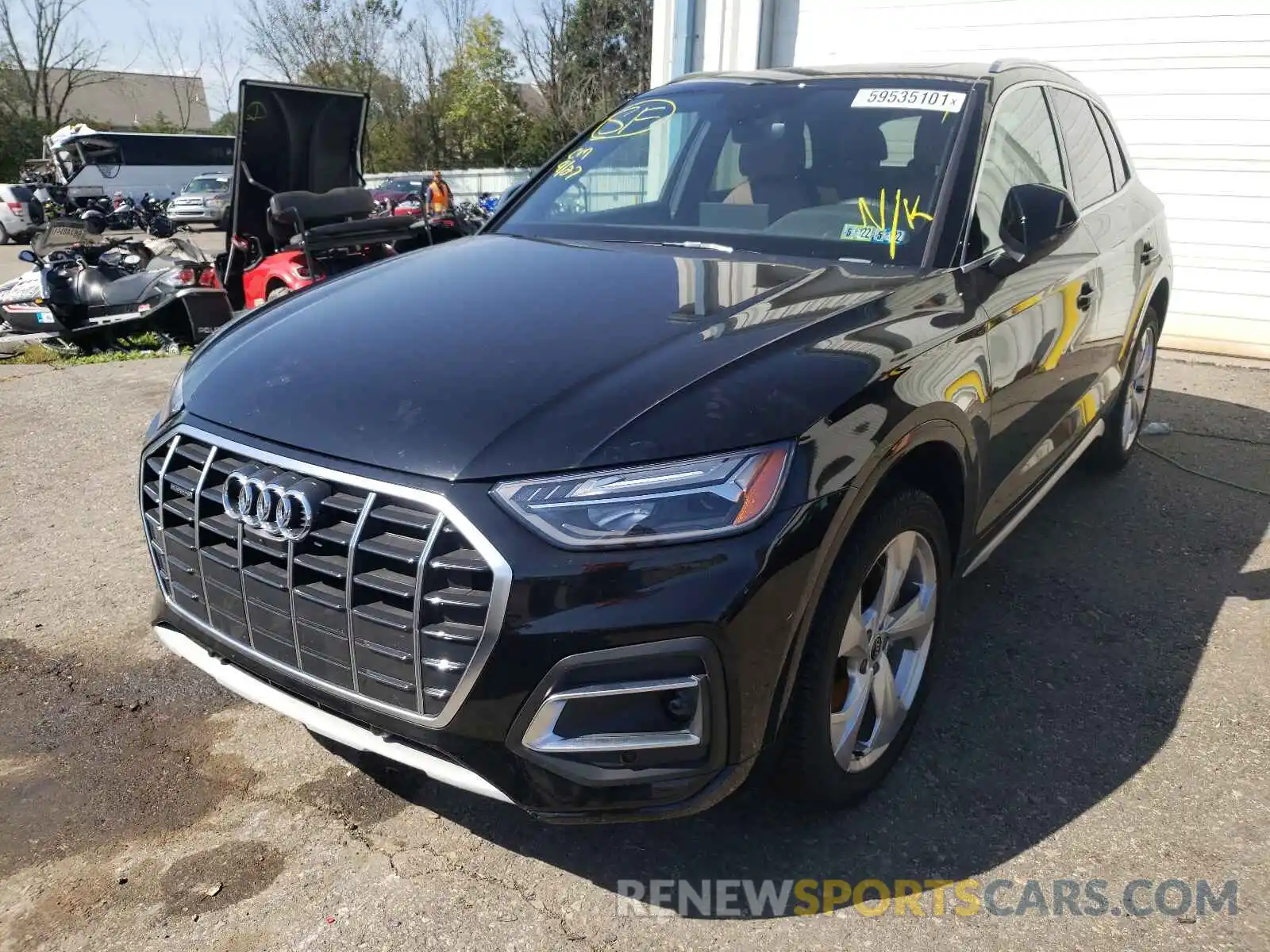 2 Фотография поврежденного автомобиля WA1BAAFY7M2084251 AUDI Q5 2021