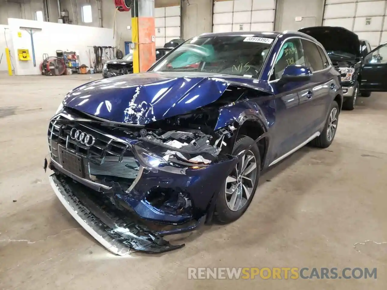 2 Photograph of a damaged car WA1BAAFY7M2084265 AUDI Q5 2021