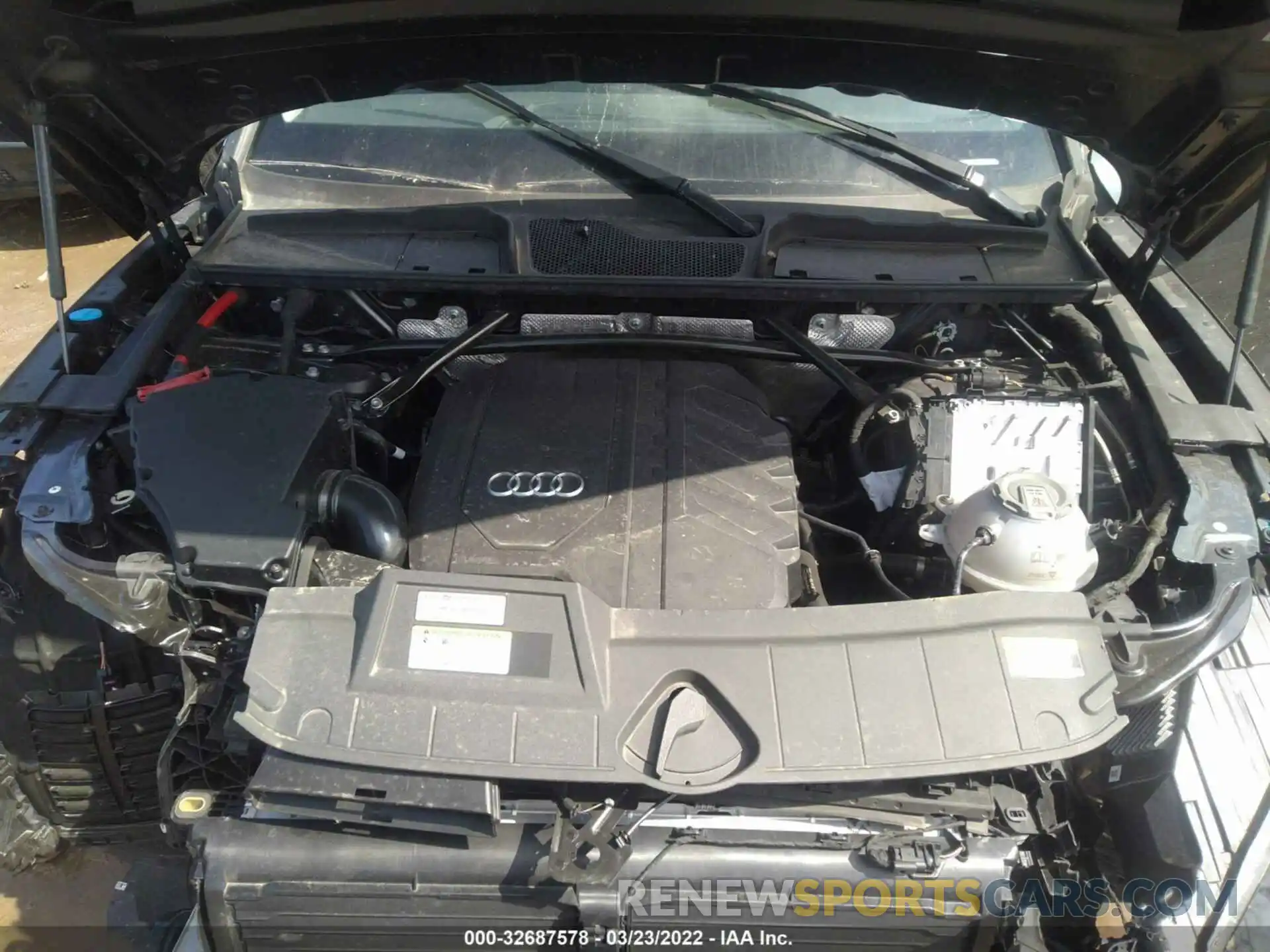 10 Фотография поврежденного автомобиля WA1BAAFY7M2087411 AUDI Q5 2021