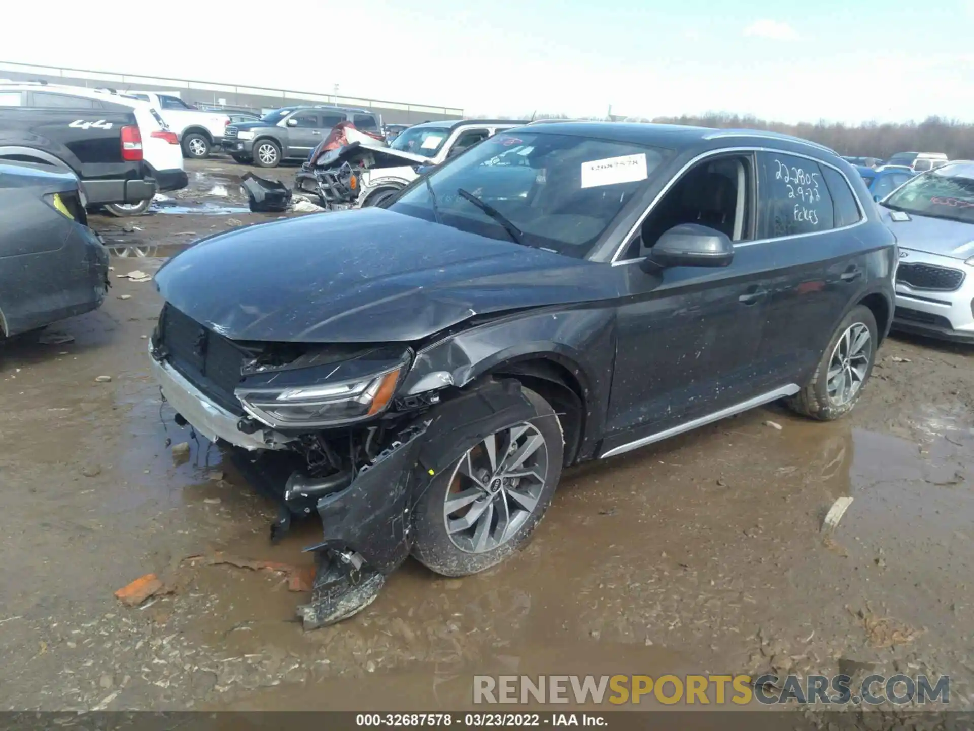 2 Photograph of a damaged car WA1BAAFY7M2087411 AUDI Q5 2021