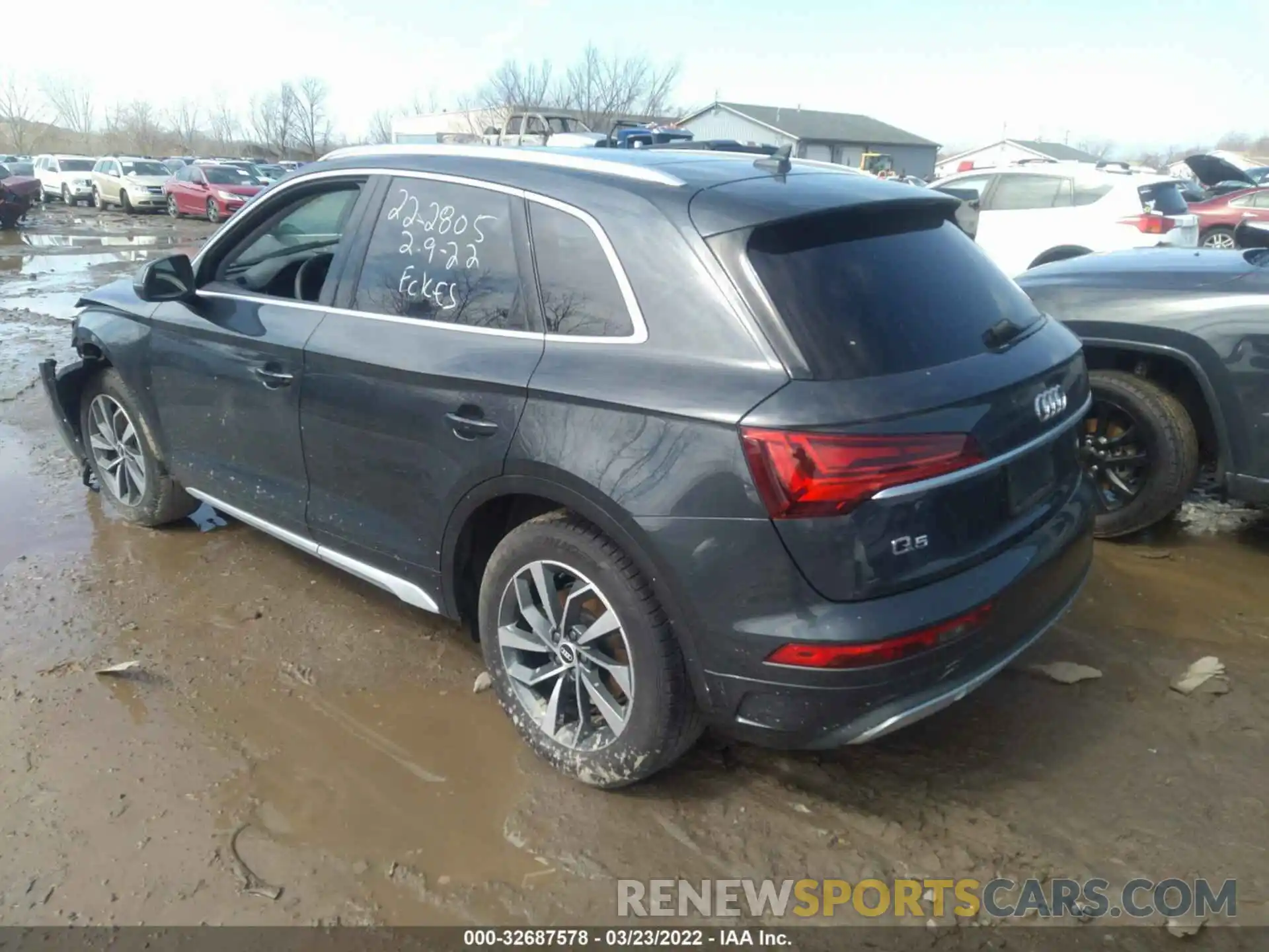 3 Фотография поврежденного автомобиля WA1BAAFY7M2087411 AUDI Q5 2021