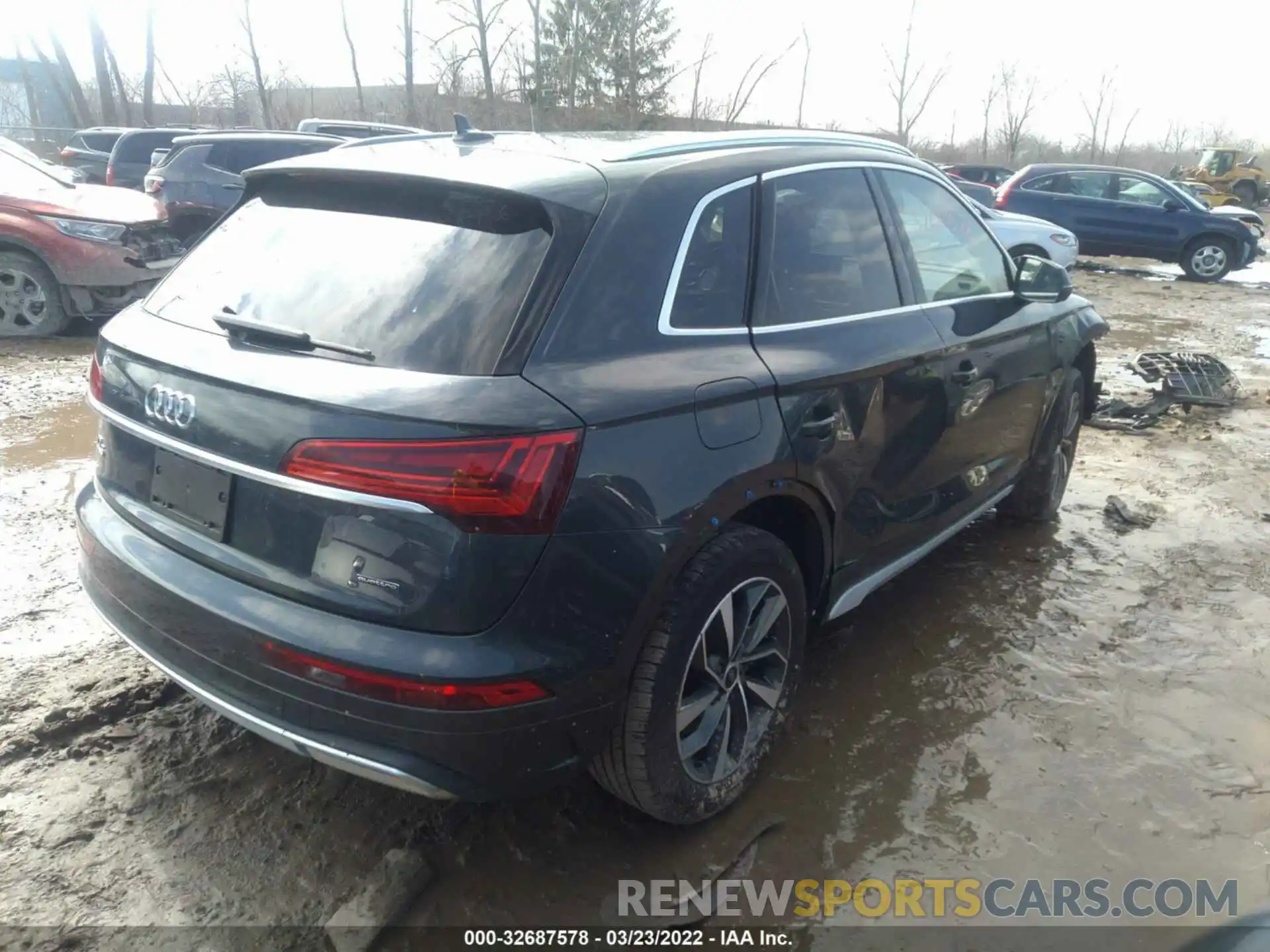 4 Фотография поврежденного автомобиля WA1BAAFY7M2087411 AUDI Q5 2021