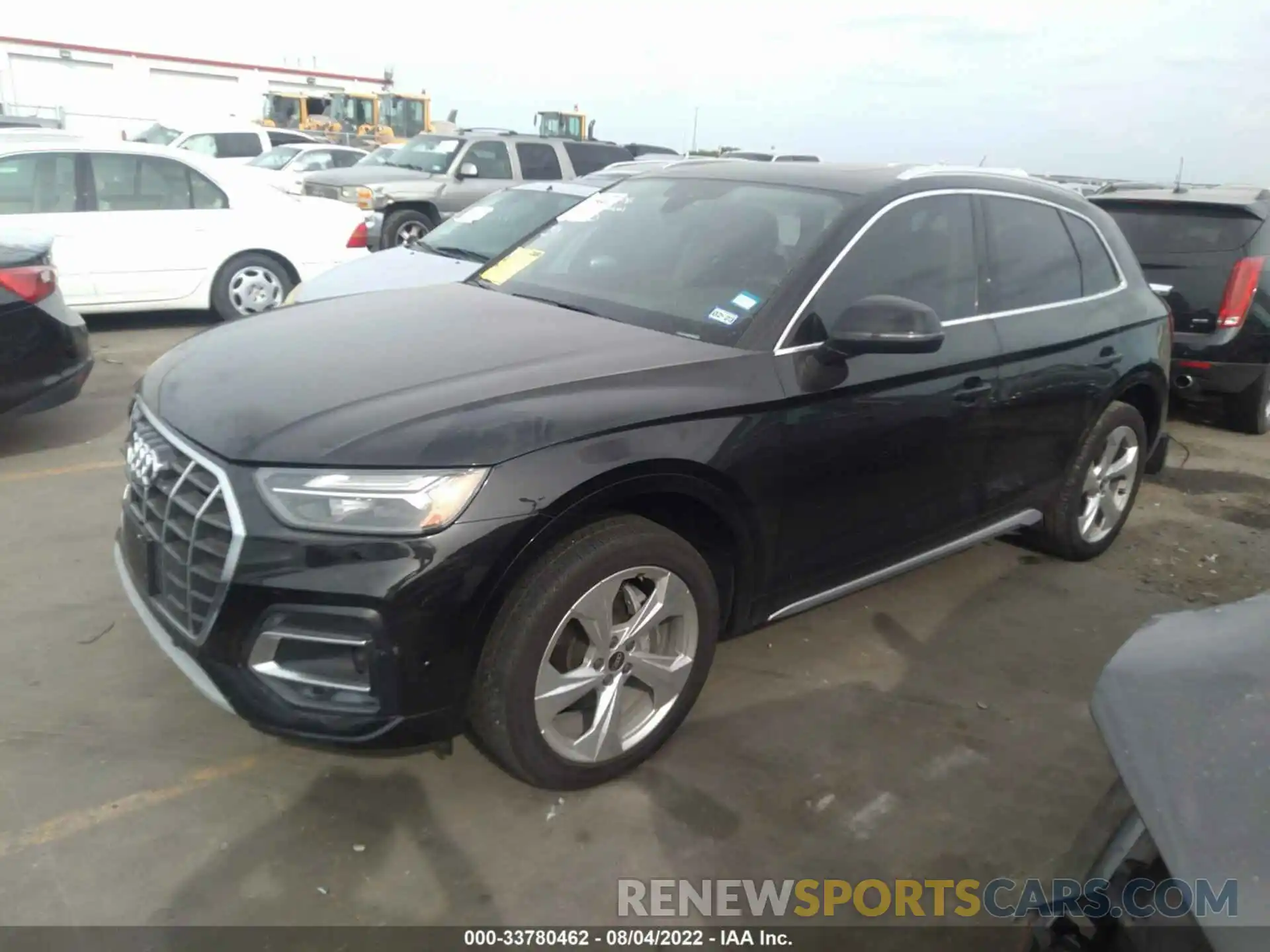 2 Фотография поврежденного автомобиля WA1BAAFY7M2091832 AUDI Q5 2021