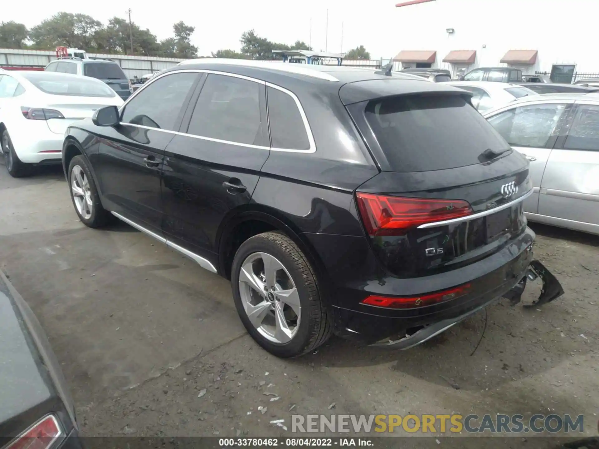 3 Фотография поврежденного автомобиля WA1BAAFY7M2091832 AUDI Q5 2021