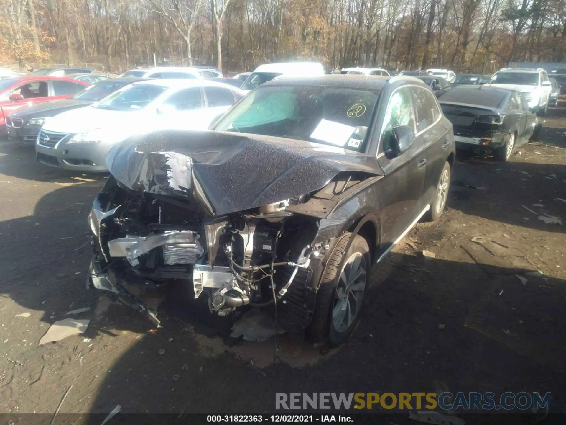 2 Photograph of a damaged car WA1BAAFY7M2092737 AUDI Q5 2021