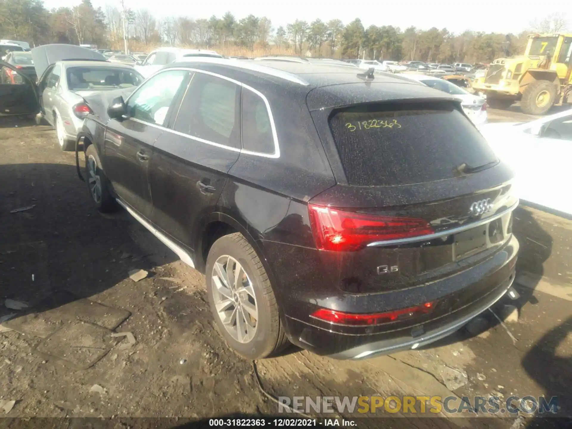 3 Фотография поврежденного автомобиля WA1BAAFY7M2092737 AUDI Q5 2021