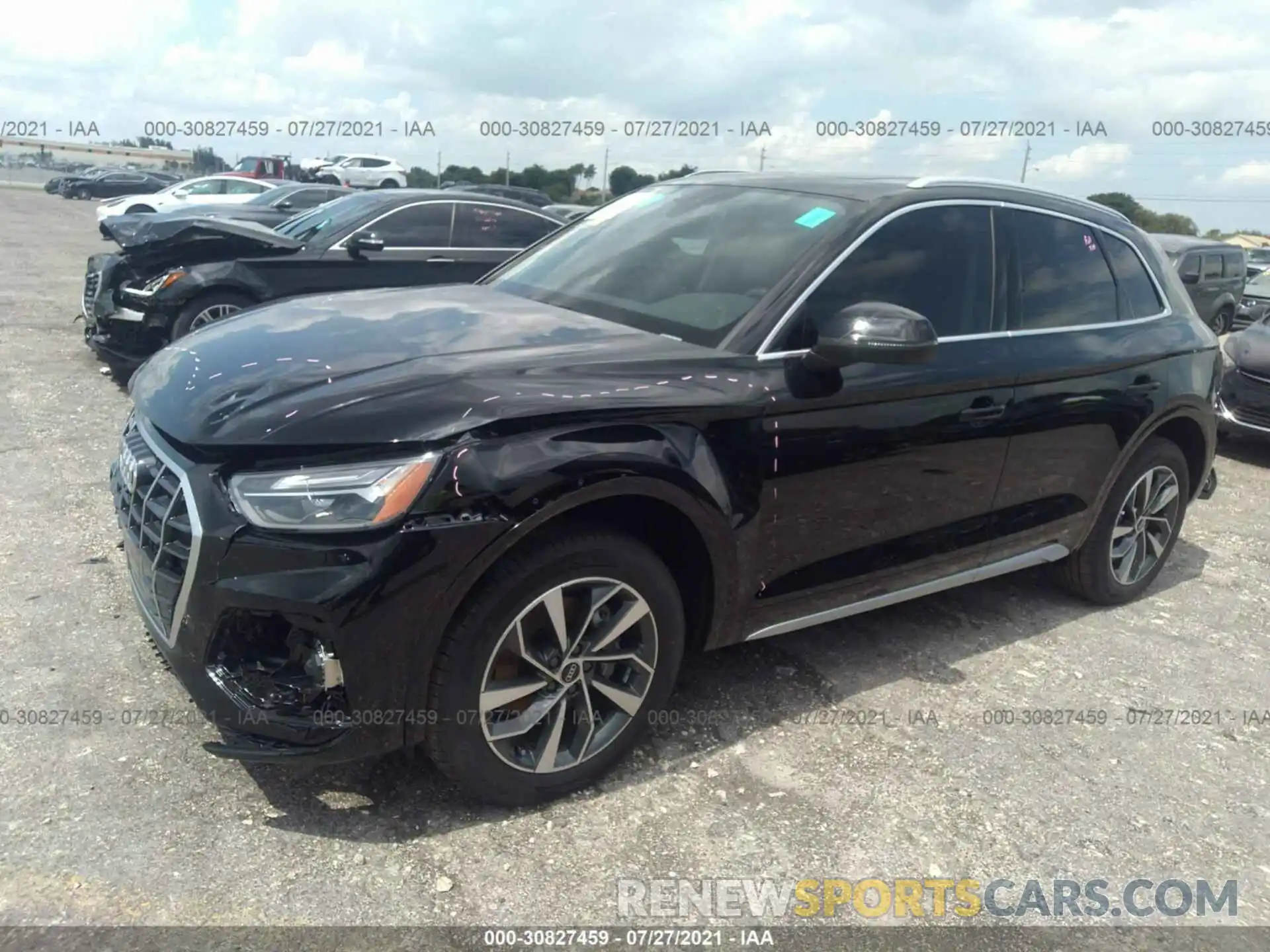 2 Photograph of a damaged car WA1BAAFY7M2104918 AUDI Q5 2021