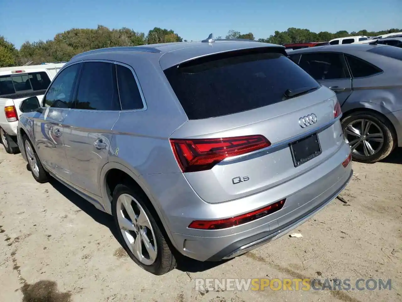 3 Фотография поврежденного автомобиля WA1BAAFY7M2110864 AUDI Q5 2021