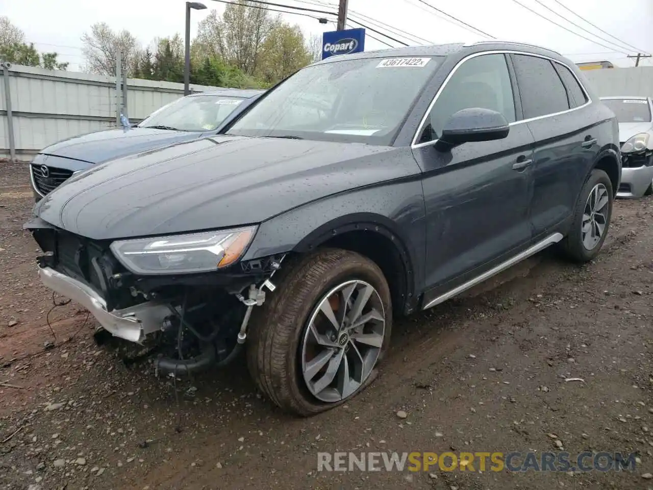 2 Photograph of a damaged car WA1BAAFY8M2004813 AUDI Q5 2021