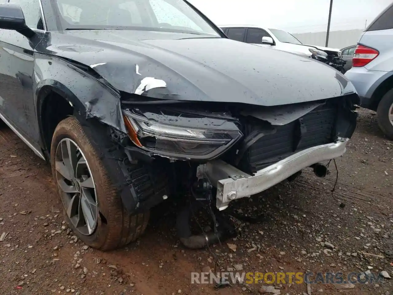 9 Photograph of a damaged car WA1BAAFY8M2004813 AUDI Q5 2021