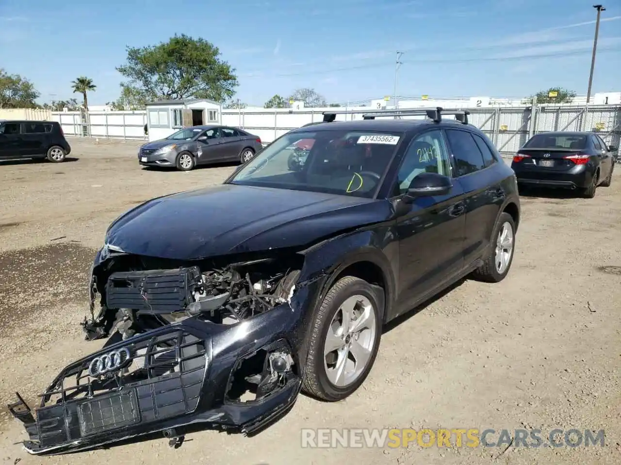 2 Photograph of a damaged car WA1BAAFY8M2007355 AUDI Q5 2021