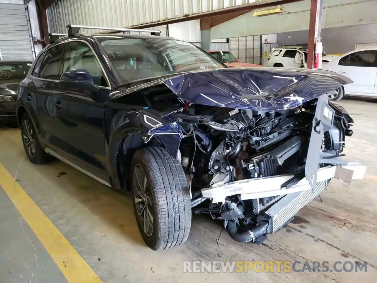 1 Photograph of a damaged car WA1BAAFY8M2014709 AUDI Q5 2021