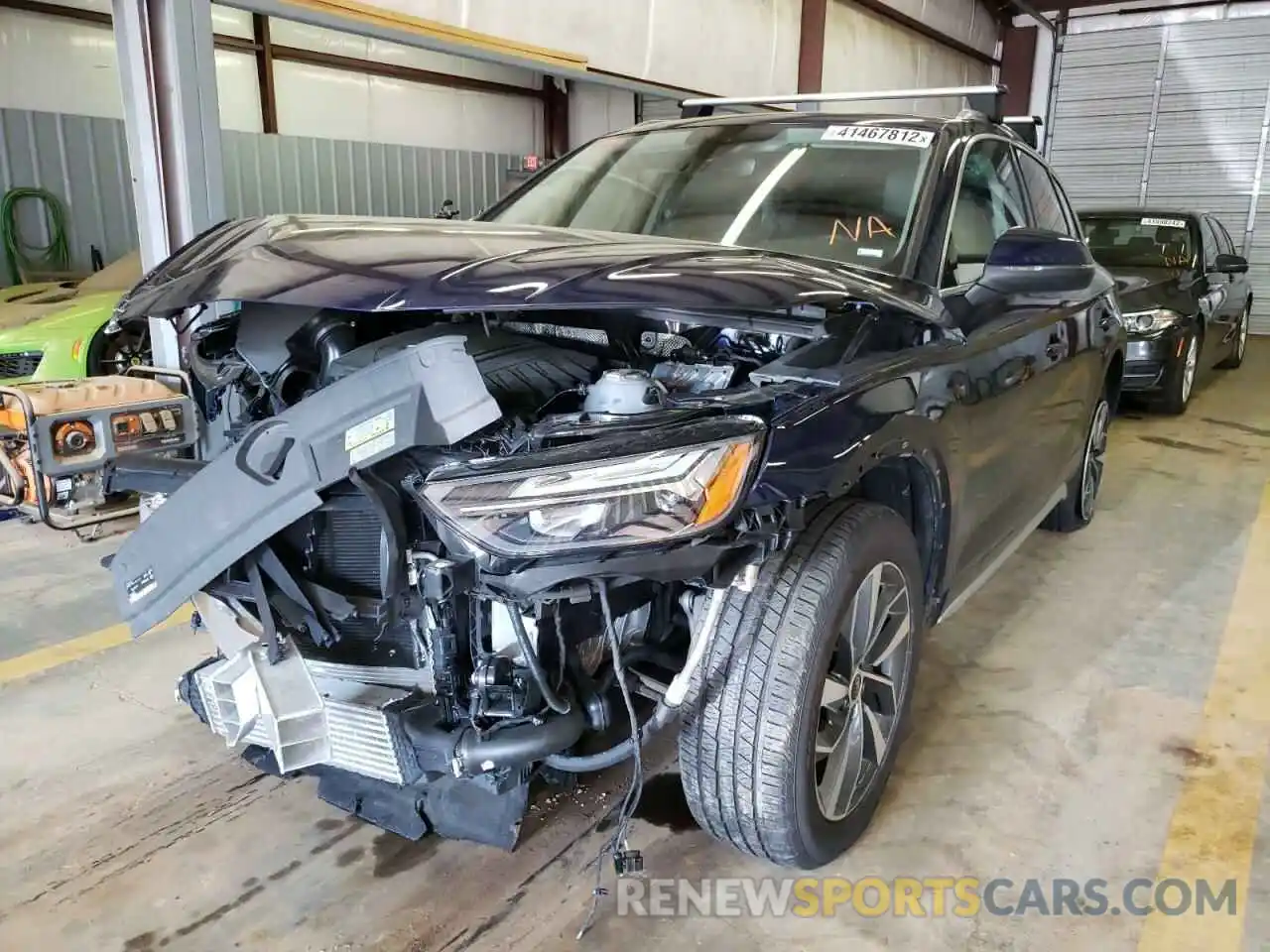 2 Photograph of a damaged car WA1BAAFY8M2014709 AUDI Q5 2021