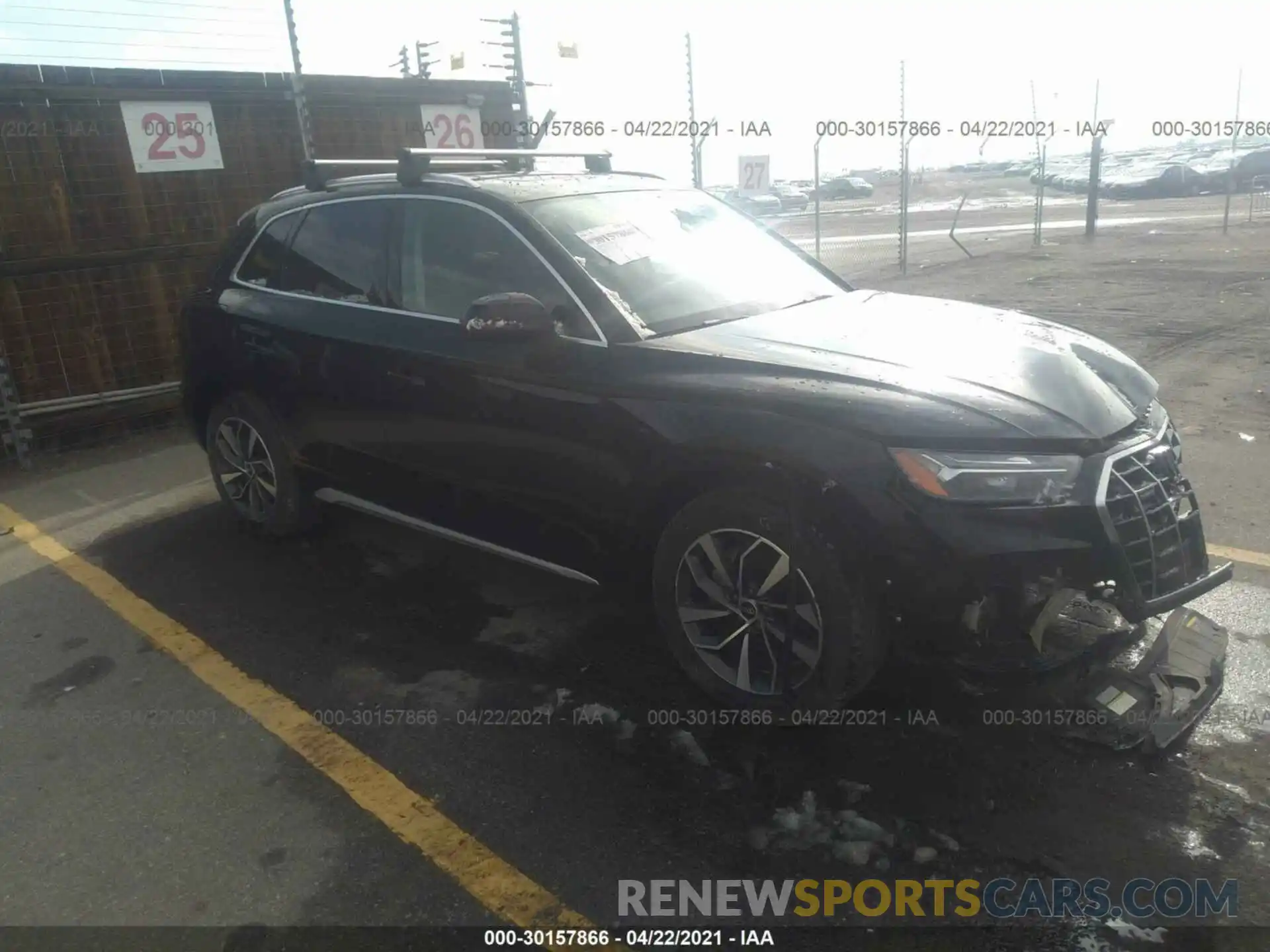 1 Photograph of a damaged car WA1BAAFY8M2017772 AUDI Q5 2021